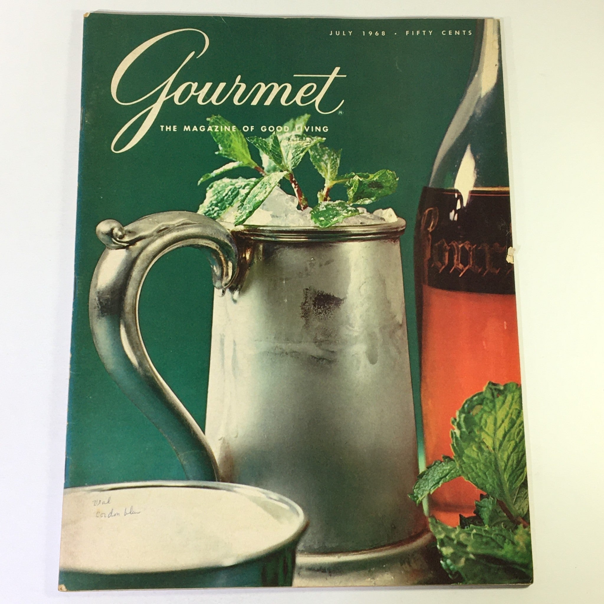 VTG Gourmet The Magazine of Good Living July 1968 - A Wine Tour of France