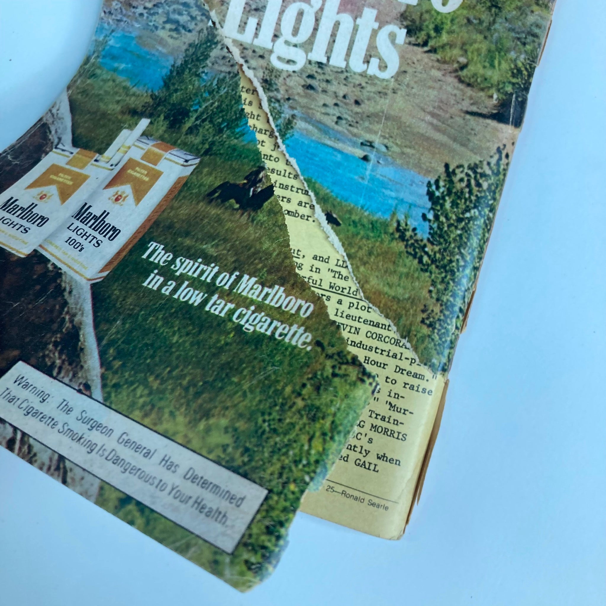 Advertisement from TV Guide Magazine June 2 1979 featuring Marlboro Lights, illustrating retro advertising style from the era.