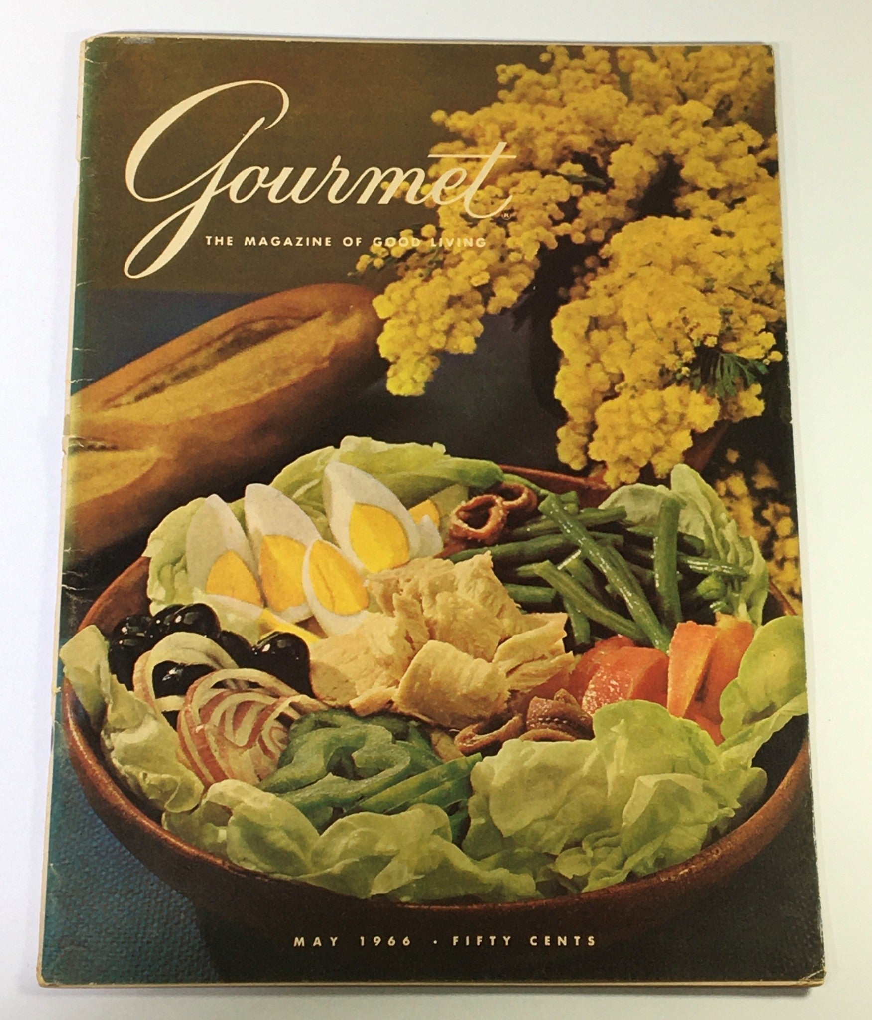 VTG Gourmet The Magazine of Good Living May 1966 - Fine Wines of California