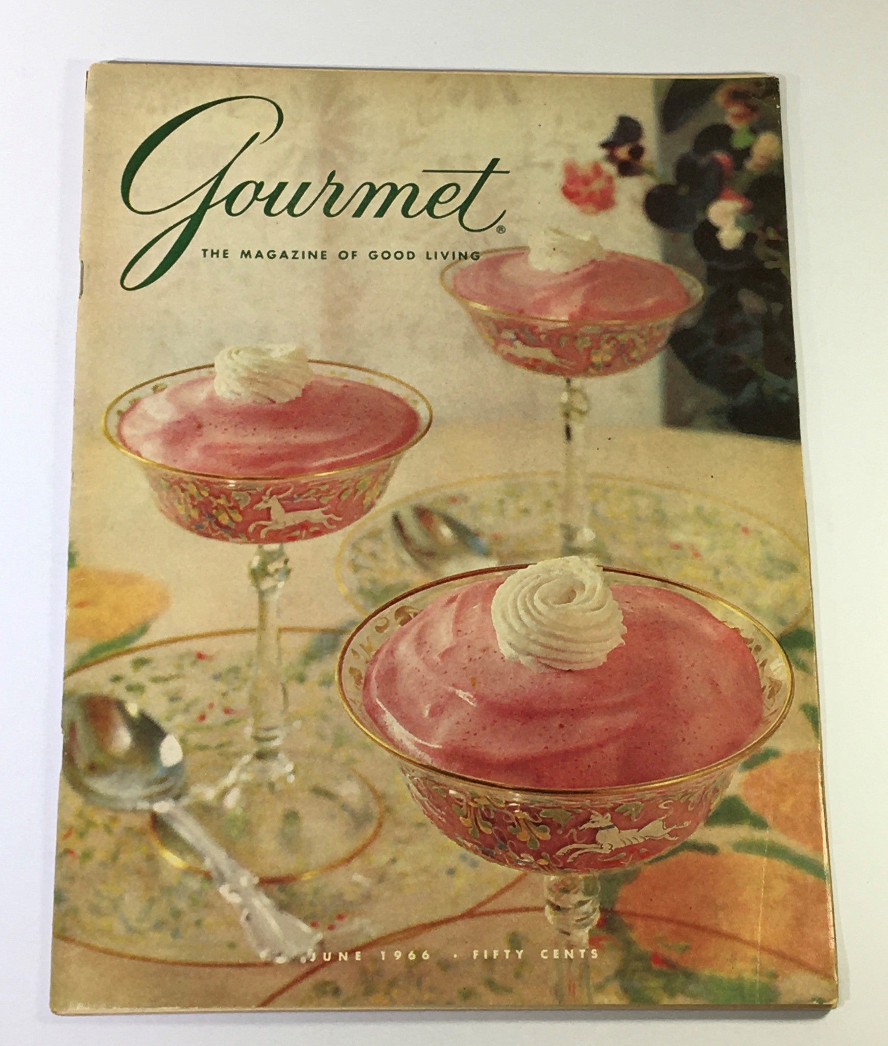 VTG Gourmet The Magazine of Good Living June 1966 - The Magnificent Salmon