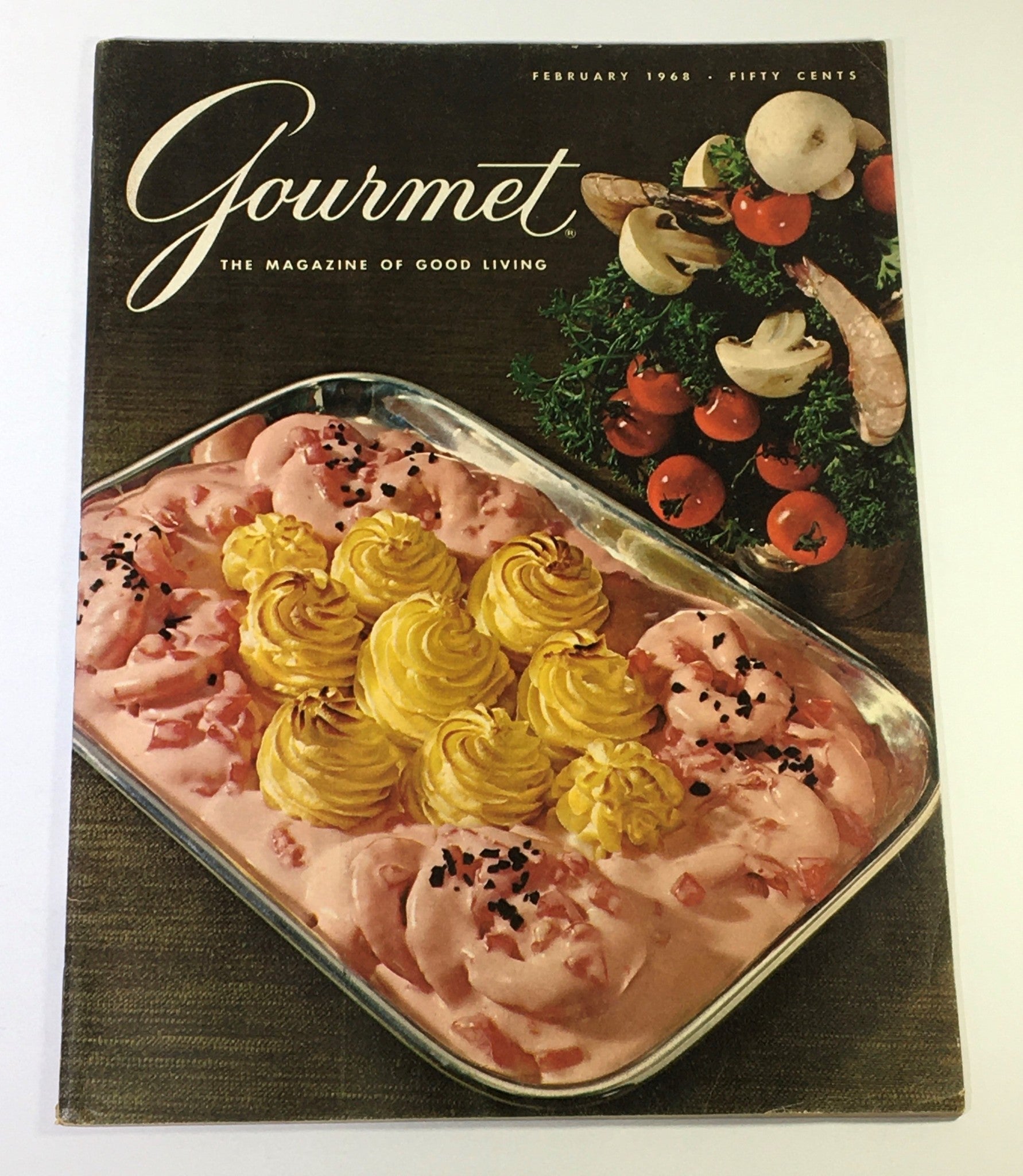 VTG Gourmet The Magazine of Good Living February 1968 - Of Shrimps and Shrimping