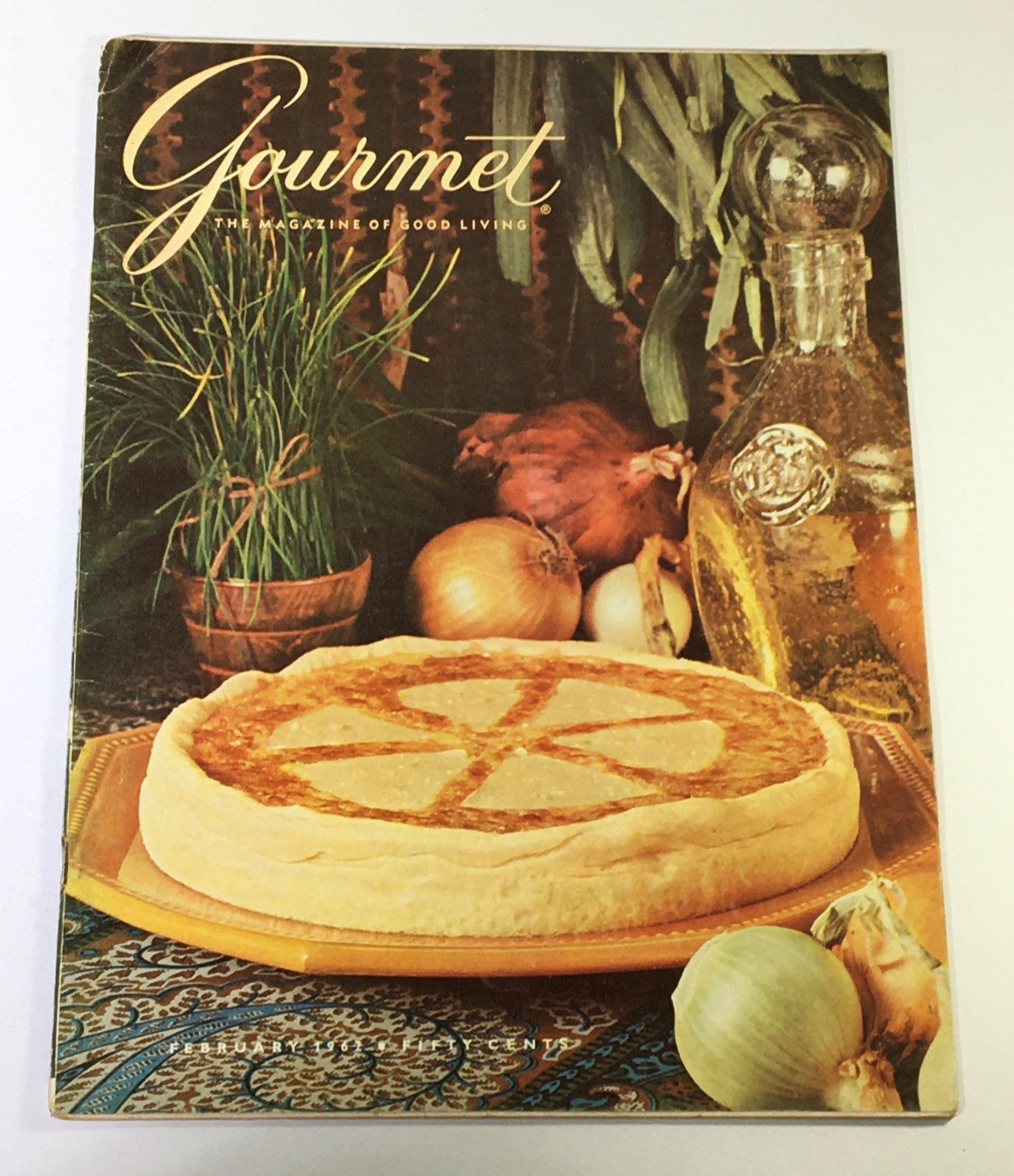 VTG Gourmet The Magazine of Good Living February 1962 - At Mess with De Gaulle