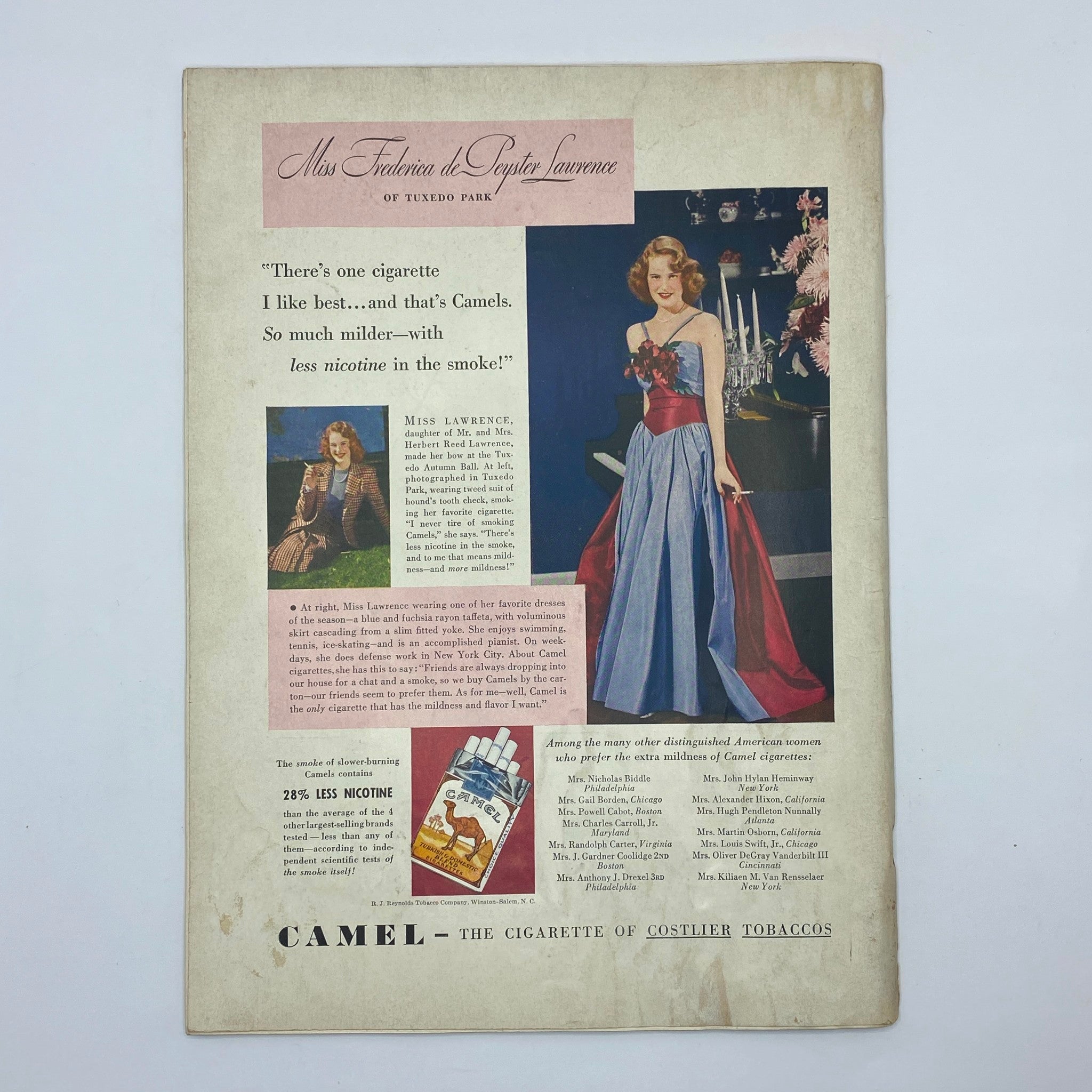 The New Yorker Complete Magazine March 14, 1942 Mary Petty Cover VG