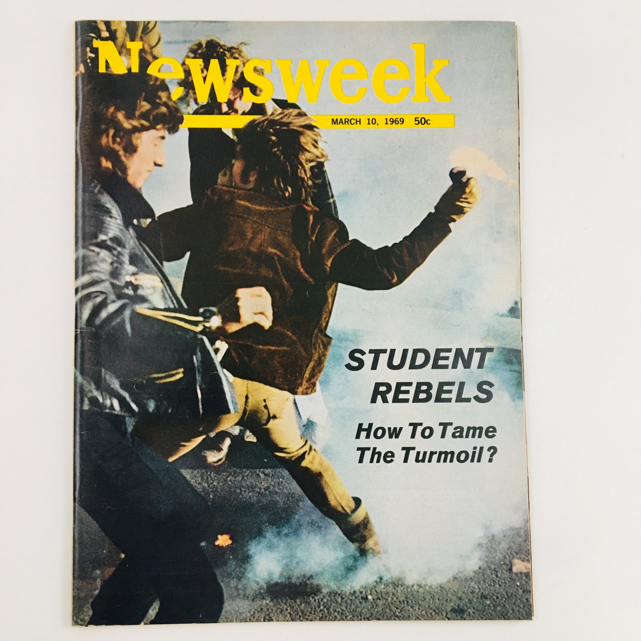 Newsweek Magazine March 10 1969 Student Rebels How To Tame The Turmoil No Label