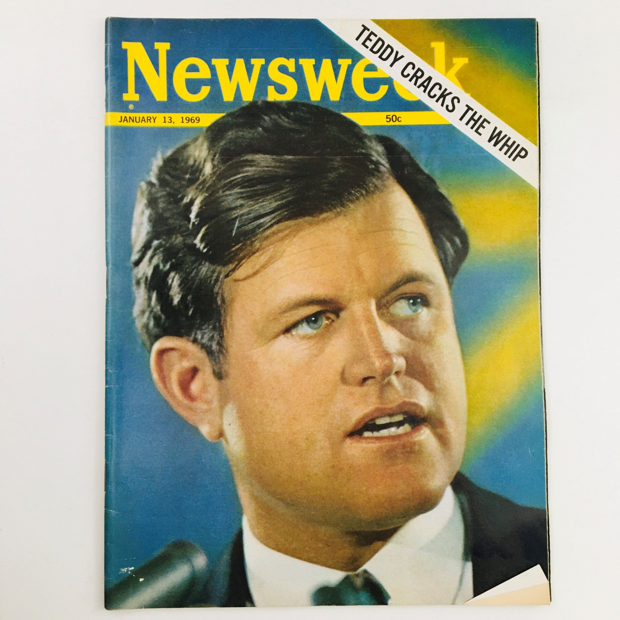 Newsweek Magazine January 13 1969 Teddy Kennedy Cracks The Whip No Label