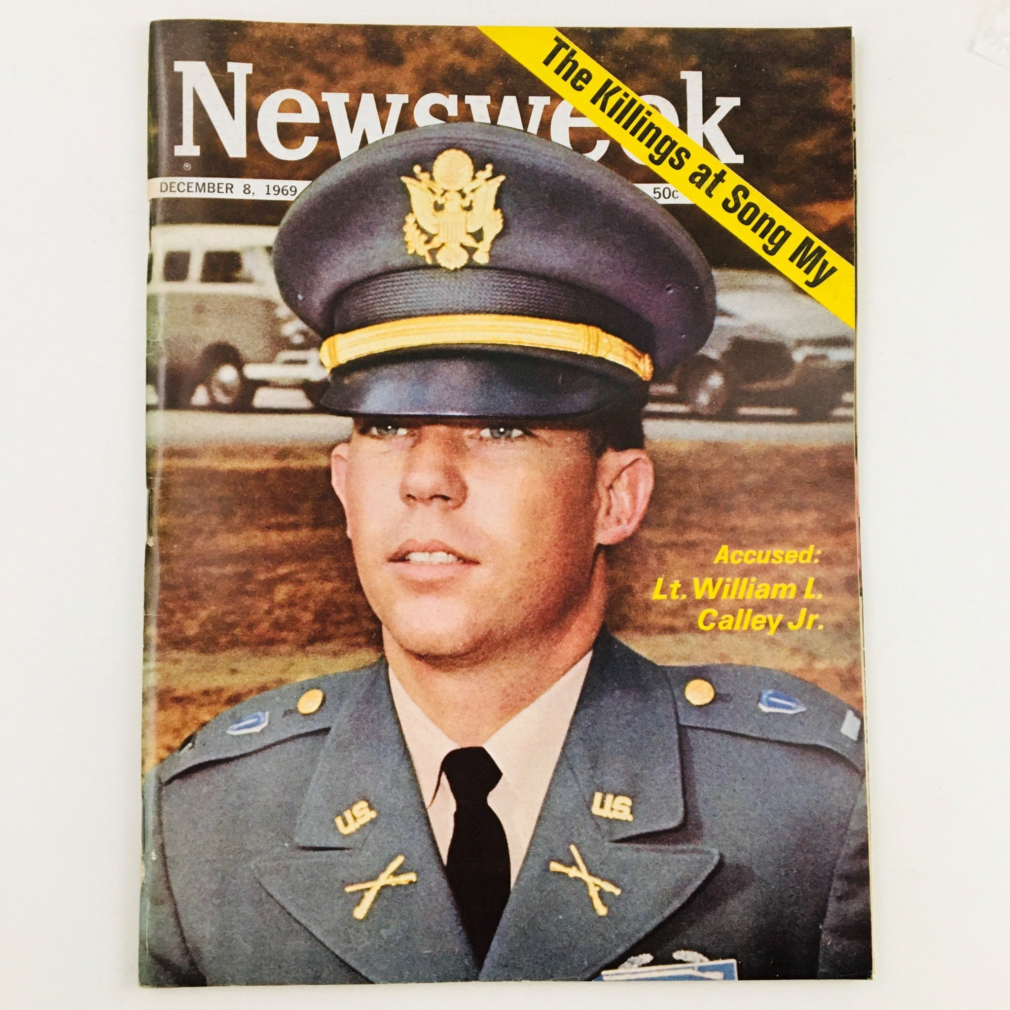 Newsweek Magazine December 8 1969 Accused Lt. William L. Calley Jr. No Label