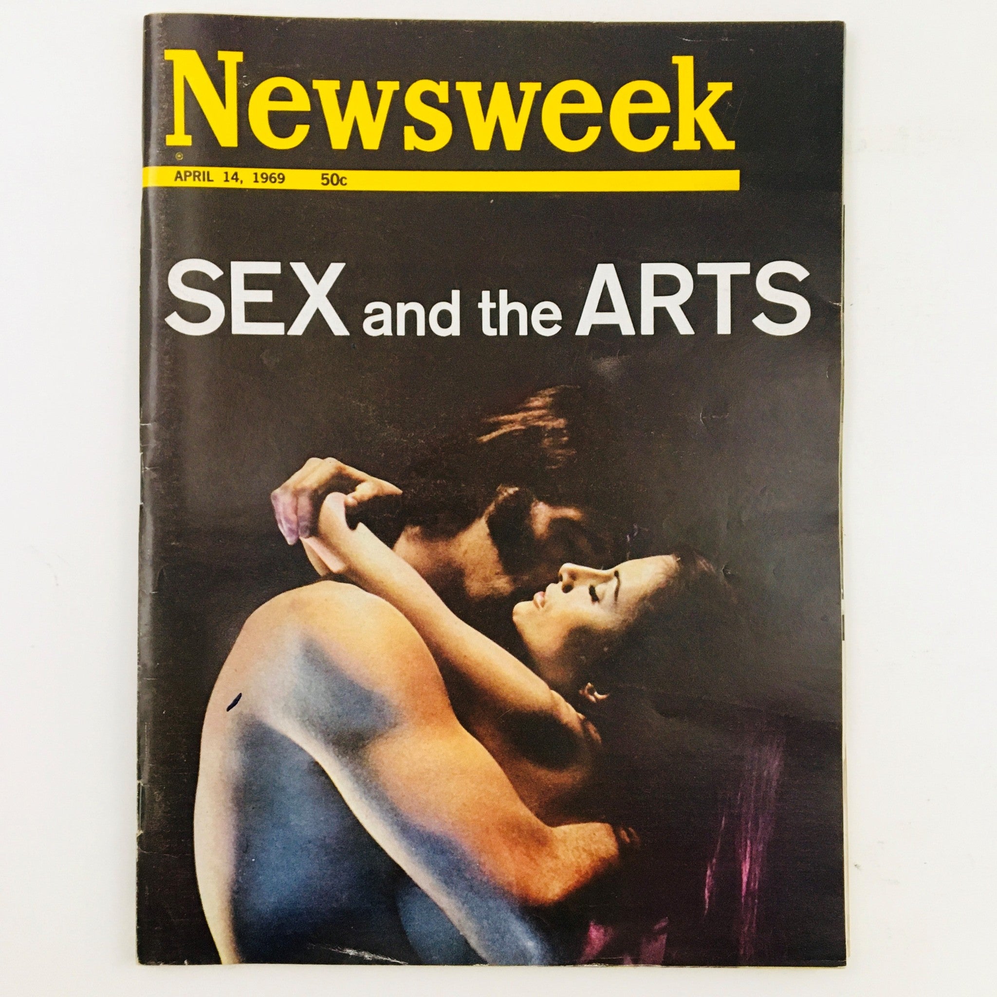 Newsweek Magazine April 14 1969 Sex and The Arts Feature No Label