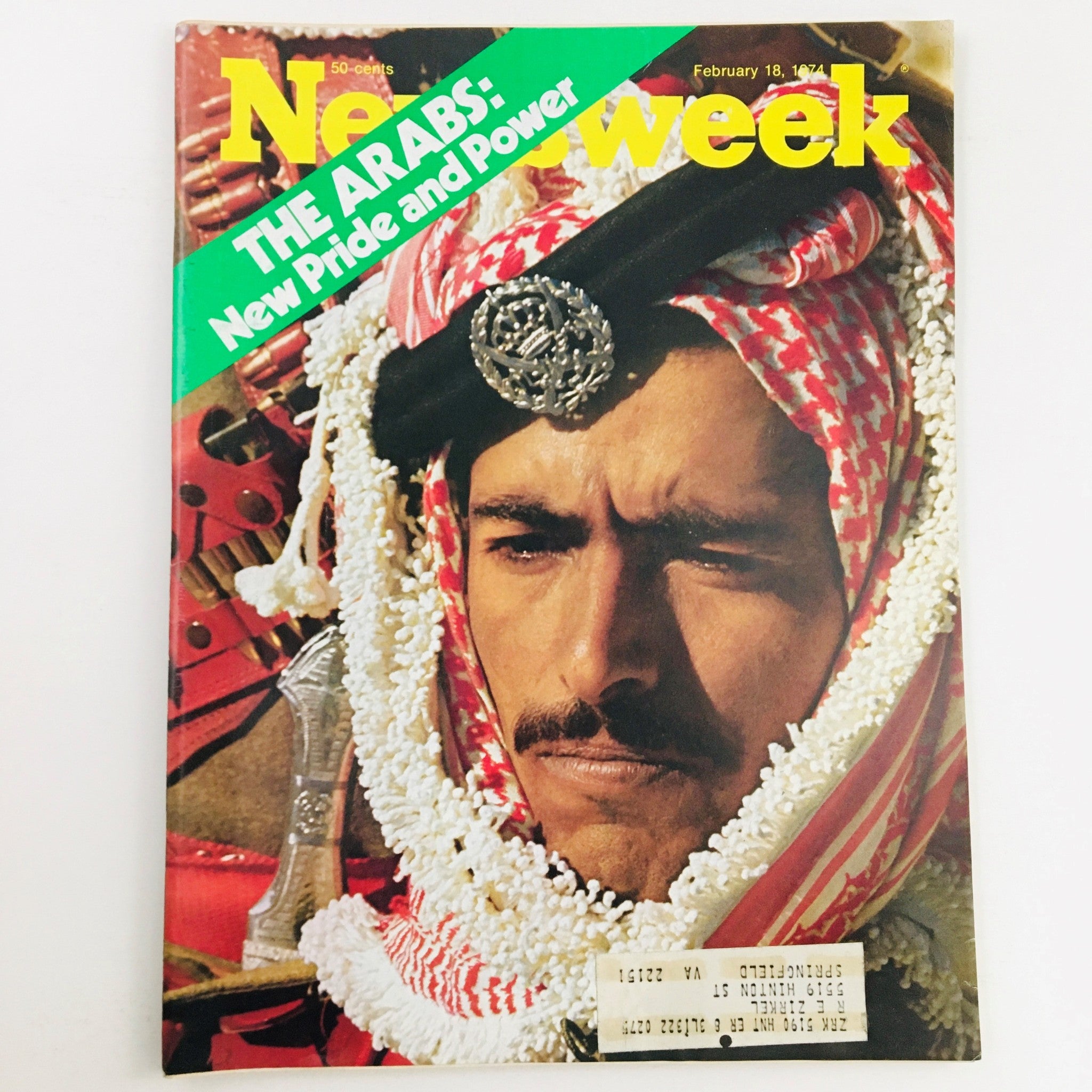 Newsweek Magazine February 18 1974 The Arabs in New Pride and New Power