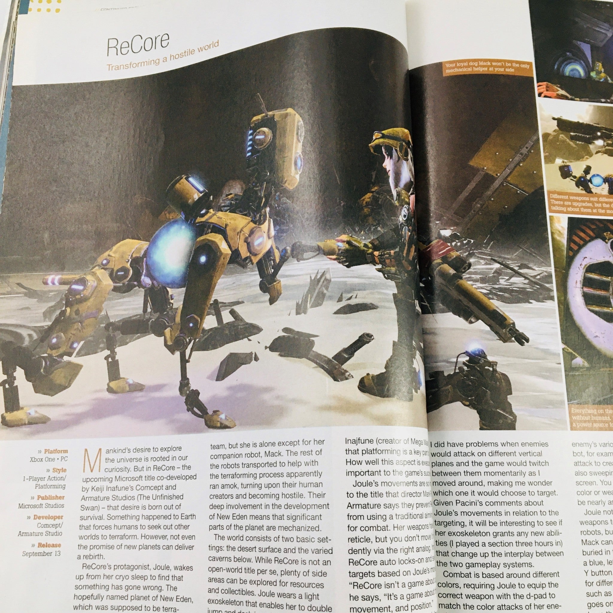 Game Informer Magazine September 2016 Issue 281 FPS Game Destiny: Rise of Iron