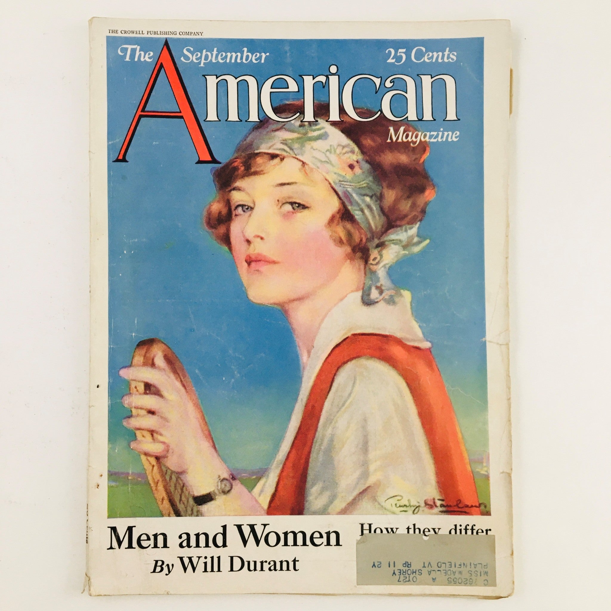 VTG The American Magazine September 1927 Men and Women by Will Durant