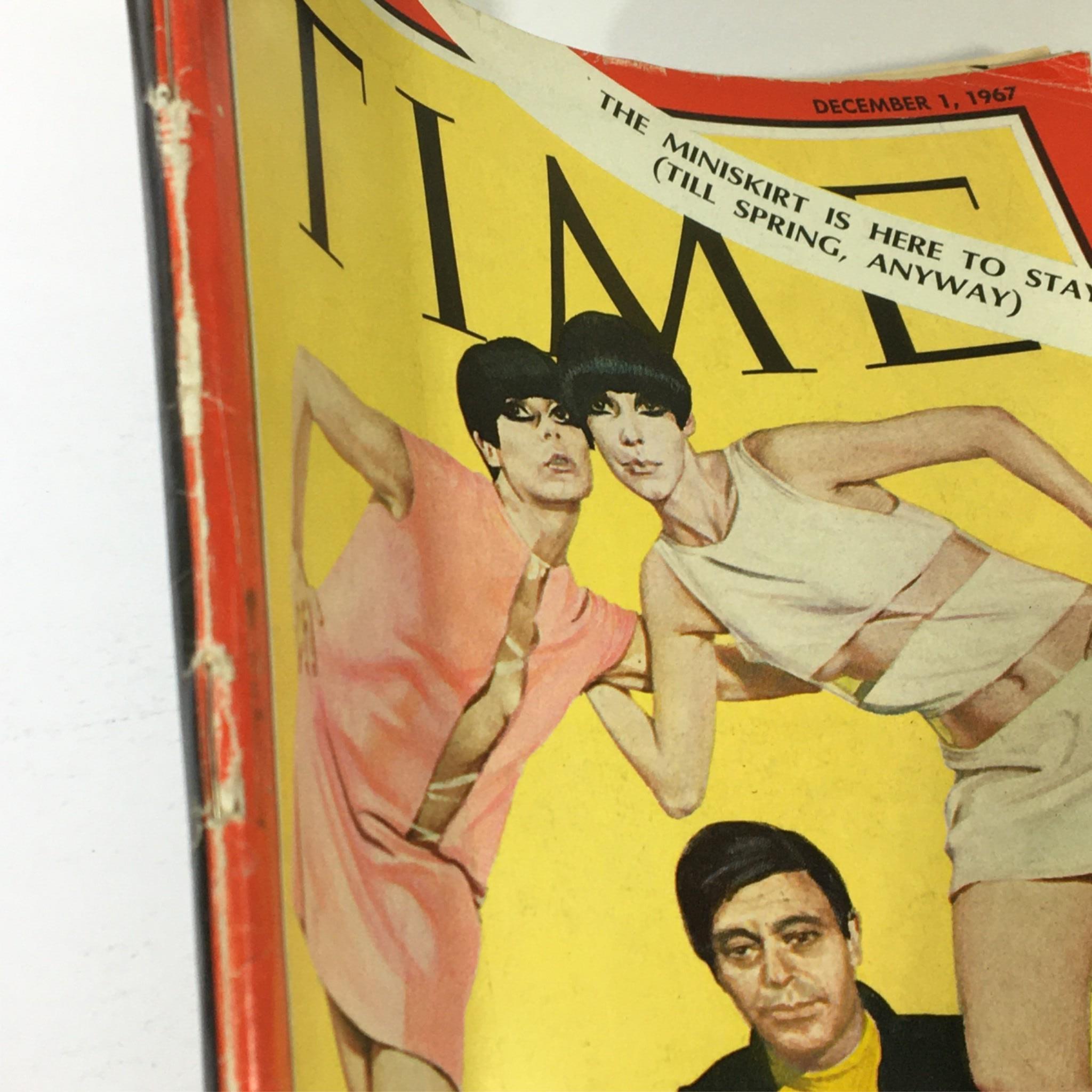 VTG Time Magazine December 1 1967 - Fashion Designer Rudi Gernreich