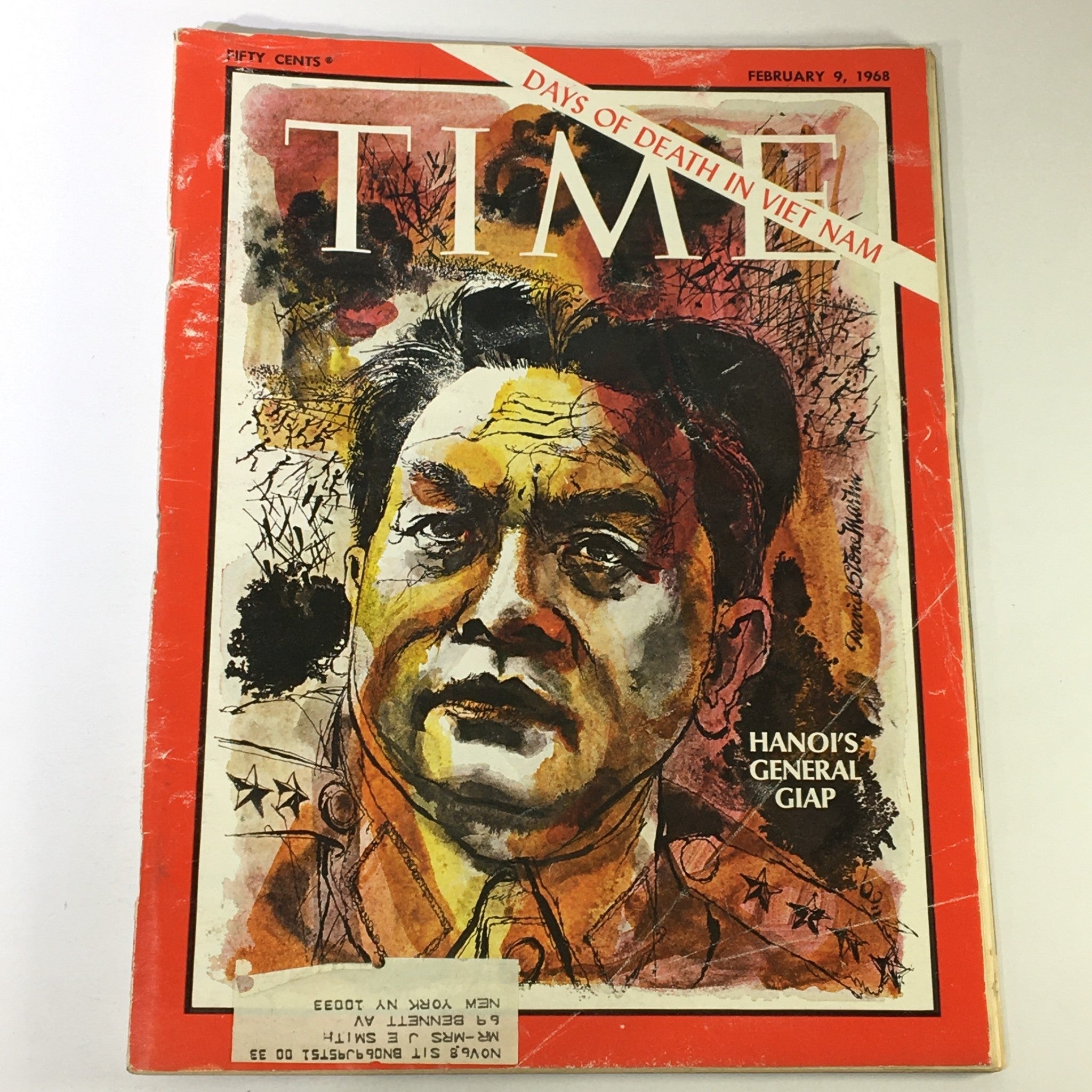 VTG Time Magazine February 9 1968 - Hanoi's General Vo Nguyen Giap