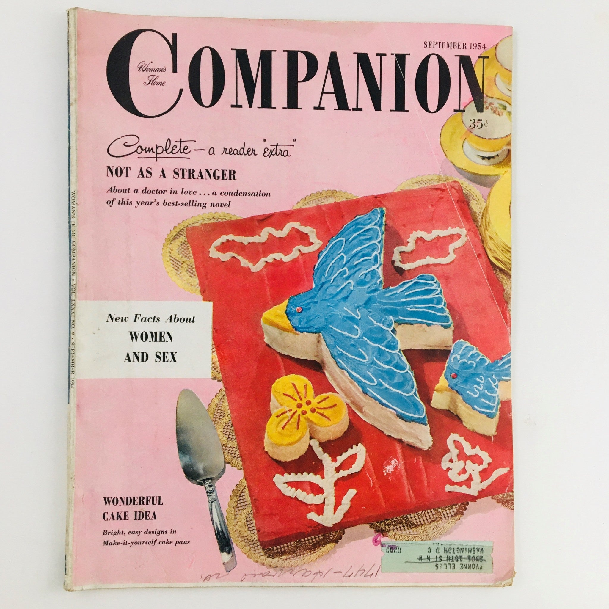 Woman's Home Companion September 1954 Wonderful Cake Idea In Easy Designs