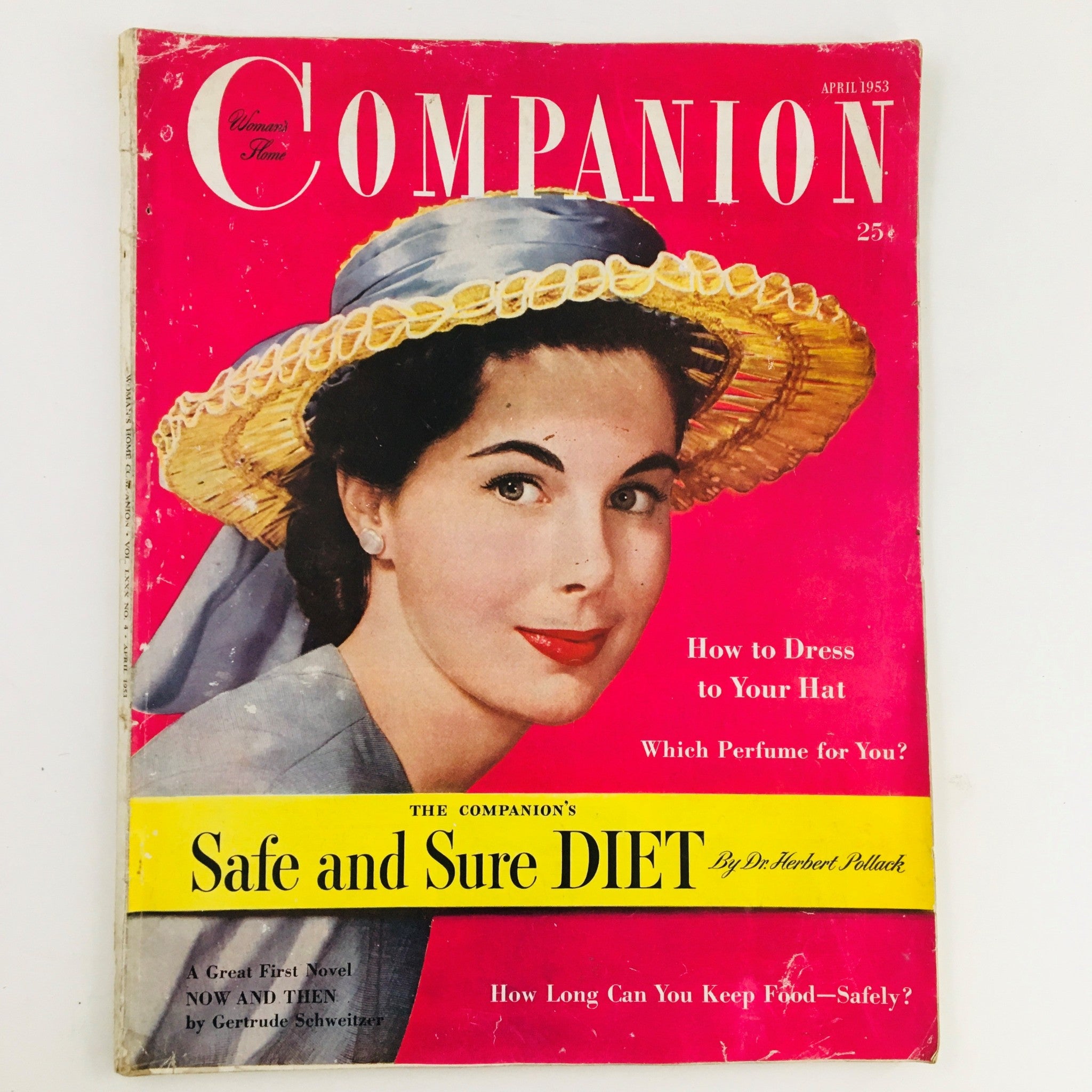 Woman's Home Companion April 1953 How To Dress To Your Hat No Label