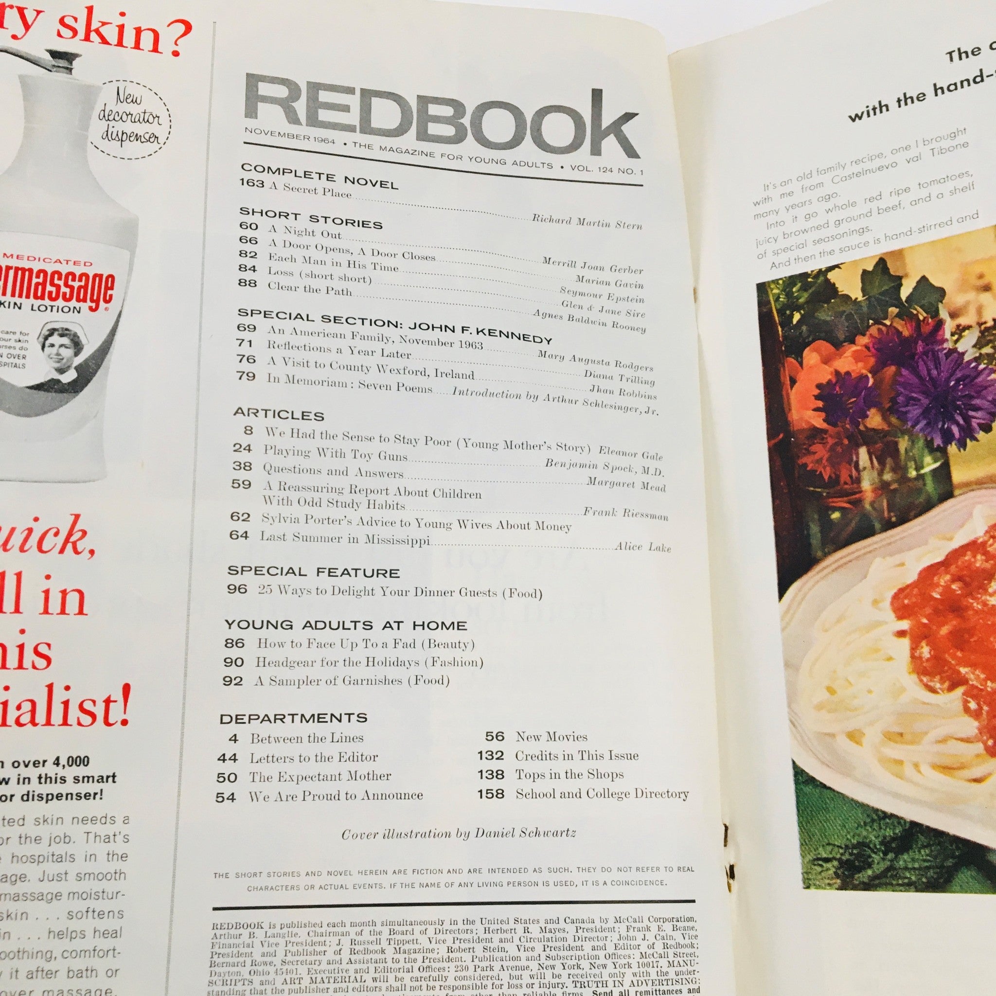 Redbook Magazine November 1964 In Memory of President John F. Kennedy