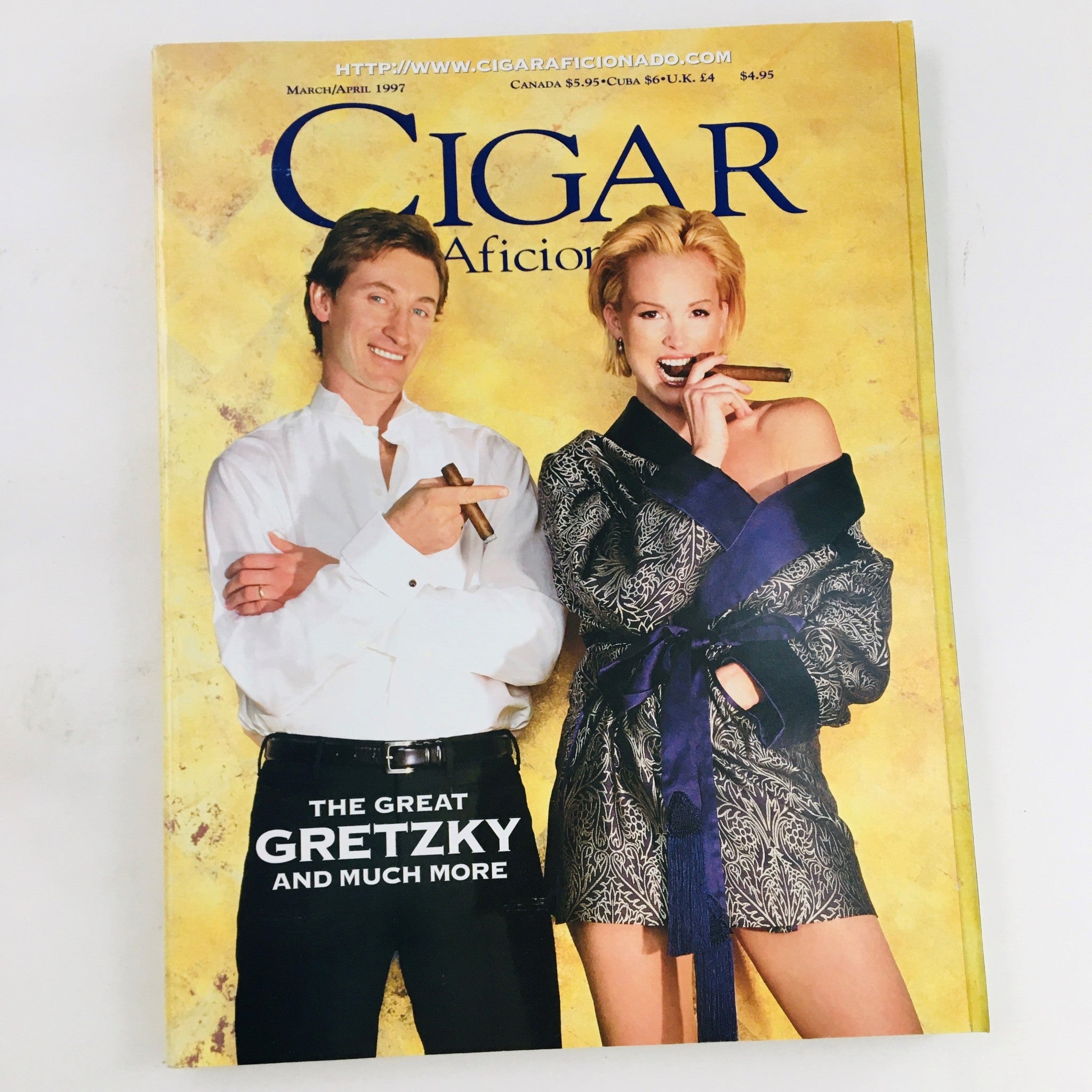 Cigar Aficionado Magazine March 1997 The Great Gretzky and Much More No Label