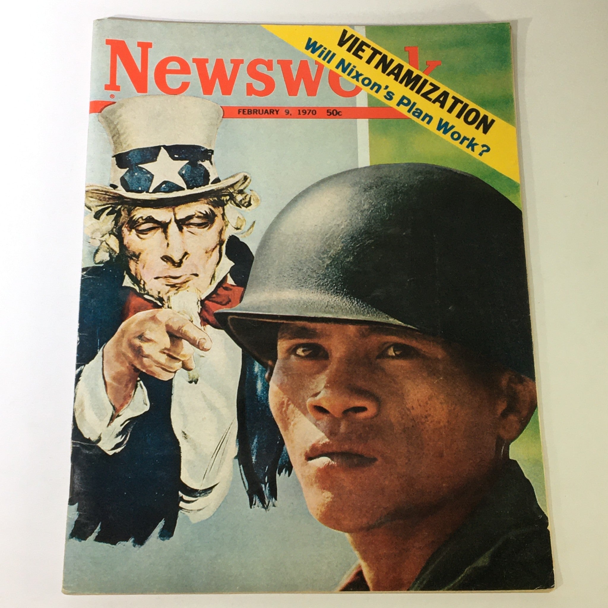 VTG Newsweek Magazine February 9 1970 - Vietnamization / Richard Nixon Plan