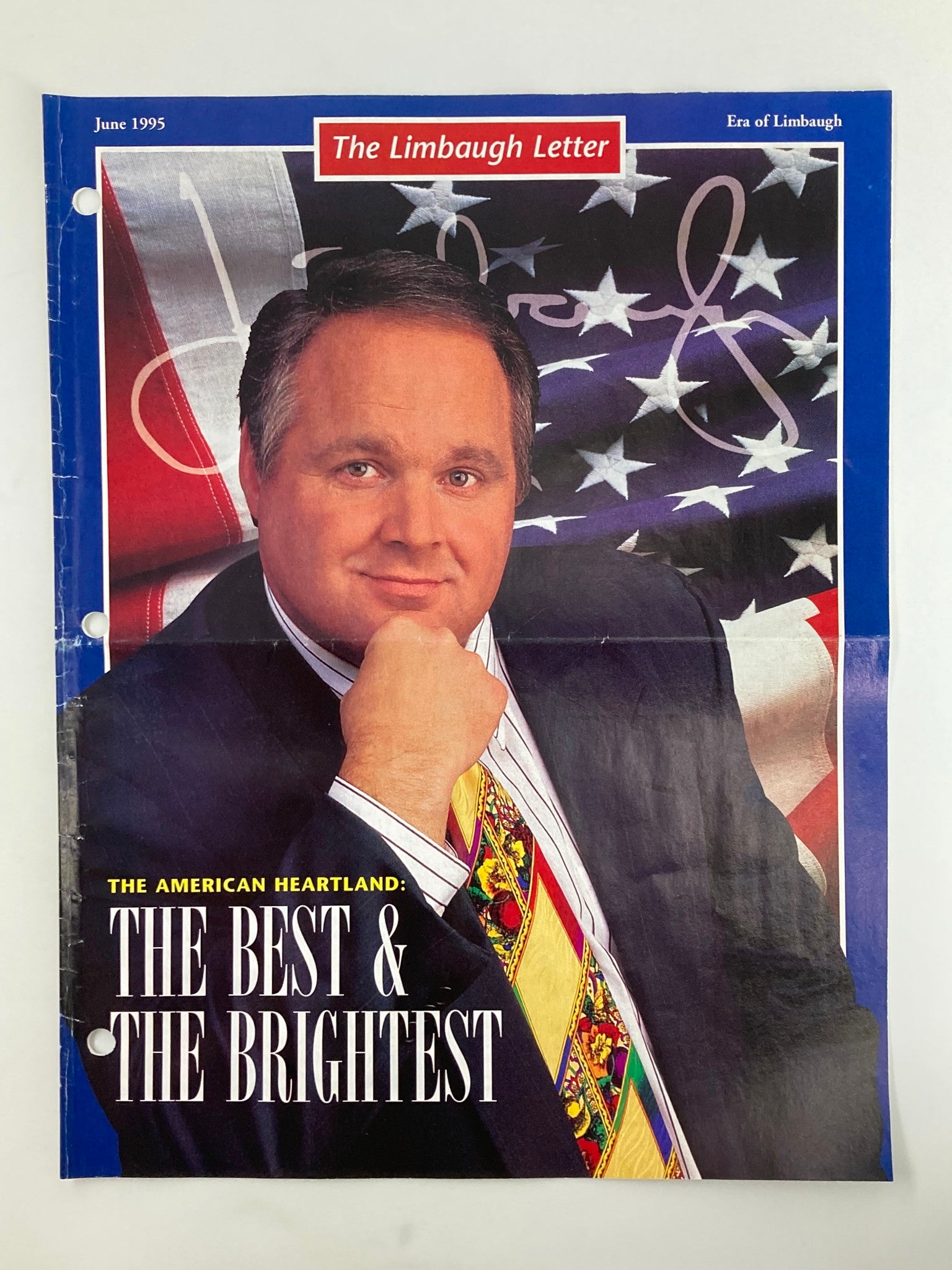 Rush Limbaugh Letter Newsletter Magazine June 1995 The Best and The Brightest