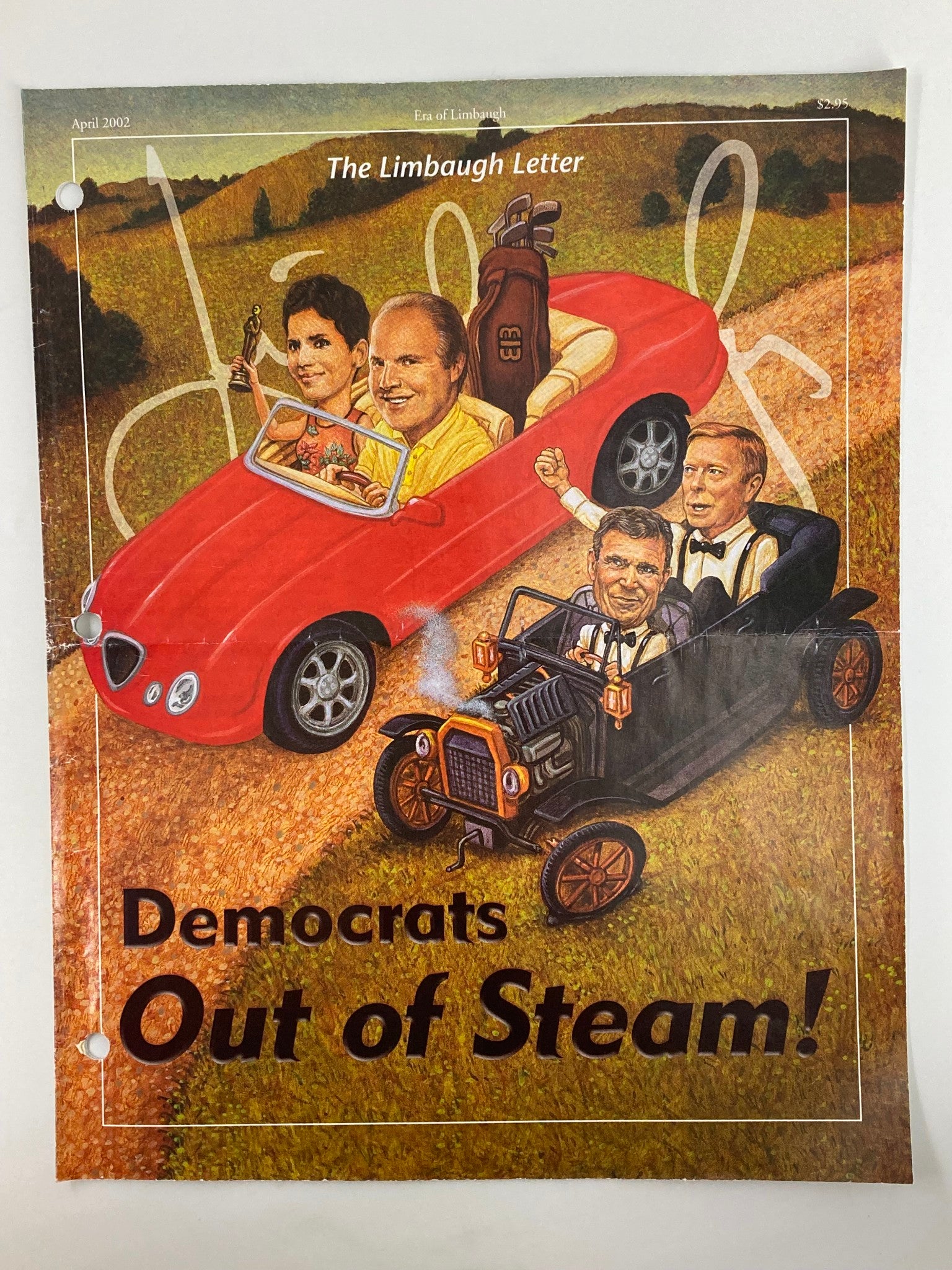 Rush Limbaugh Letter Newsletter Magazine April 2002 Out of Steam