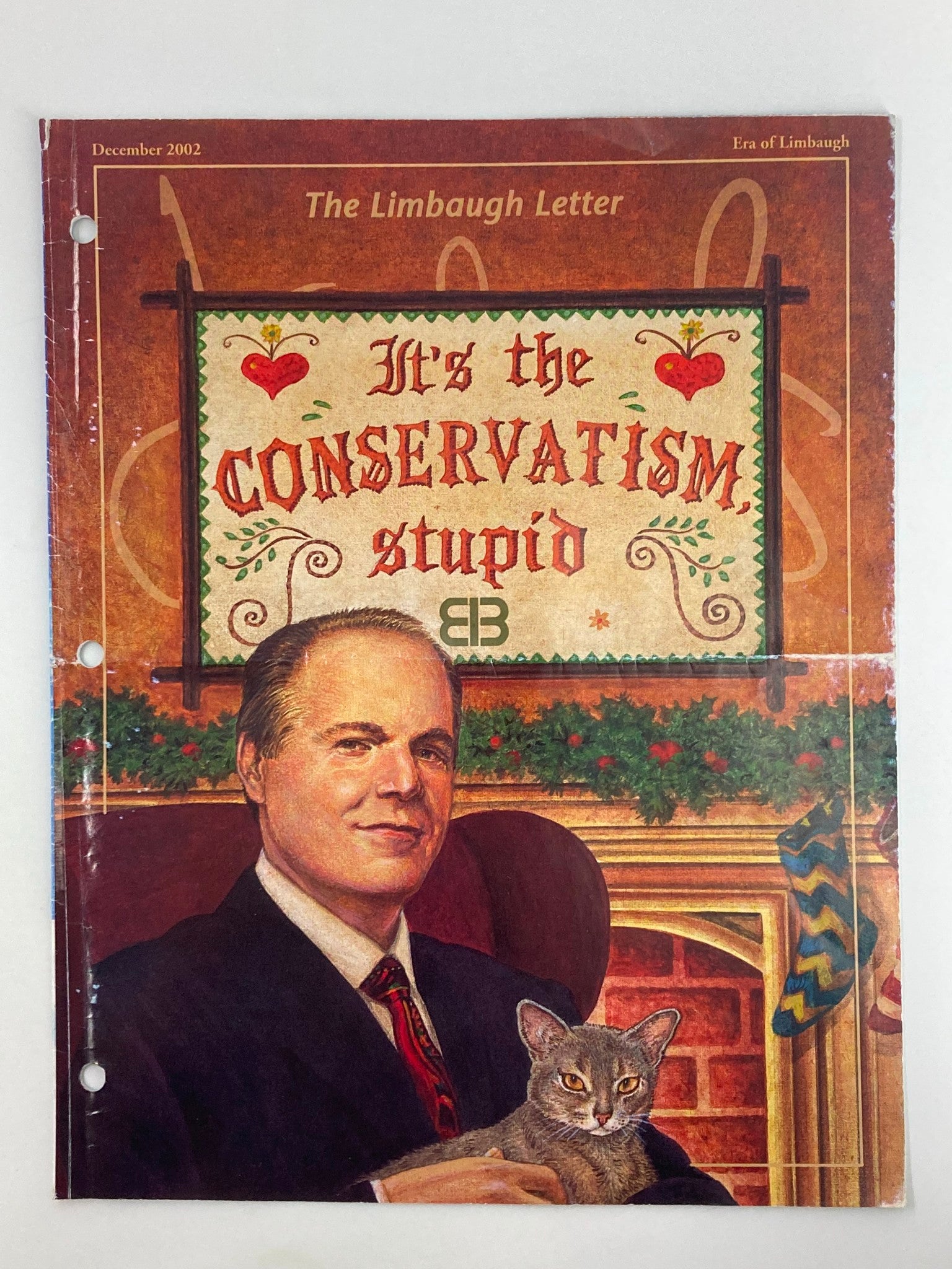 Rush Limbaugh Letter Newsletter Magazine December 2002 The Conservatism Stupid