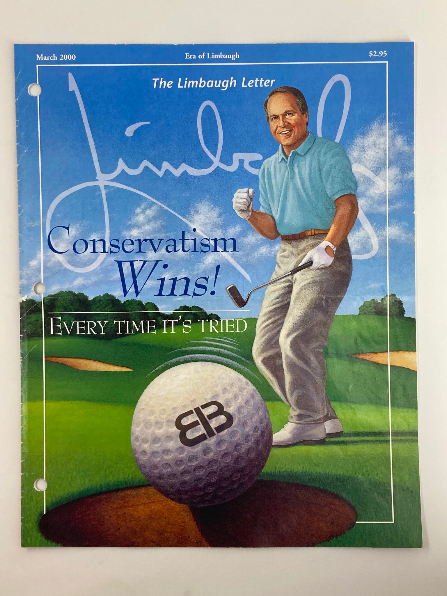 Rush Limbaugh Letter Newsletter Magazine March 2000 Conservatism Wins