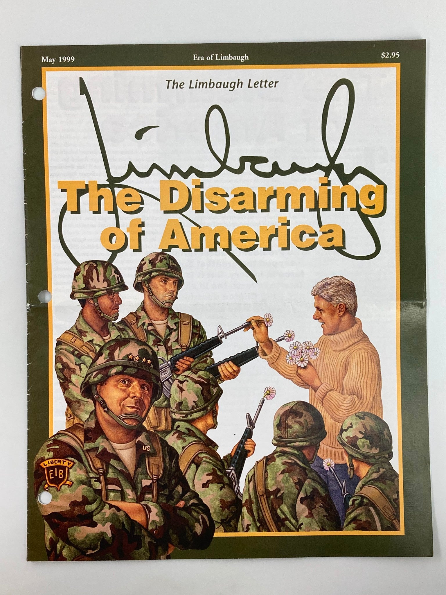 Rush Limbaugh Letter Newsletter Magazine May 1999 The Disarming America