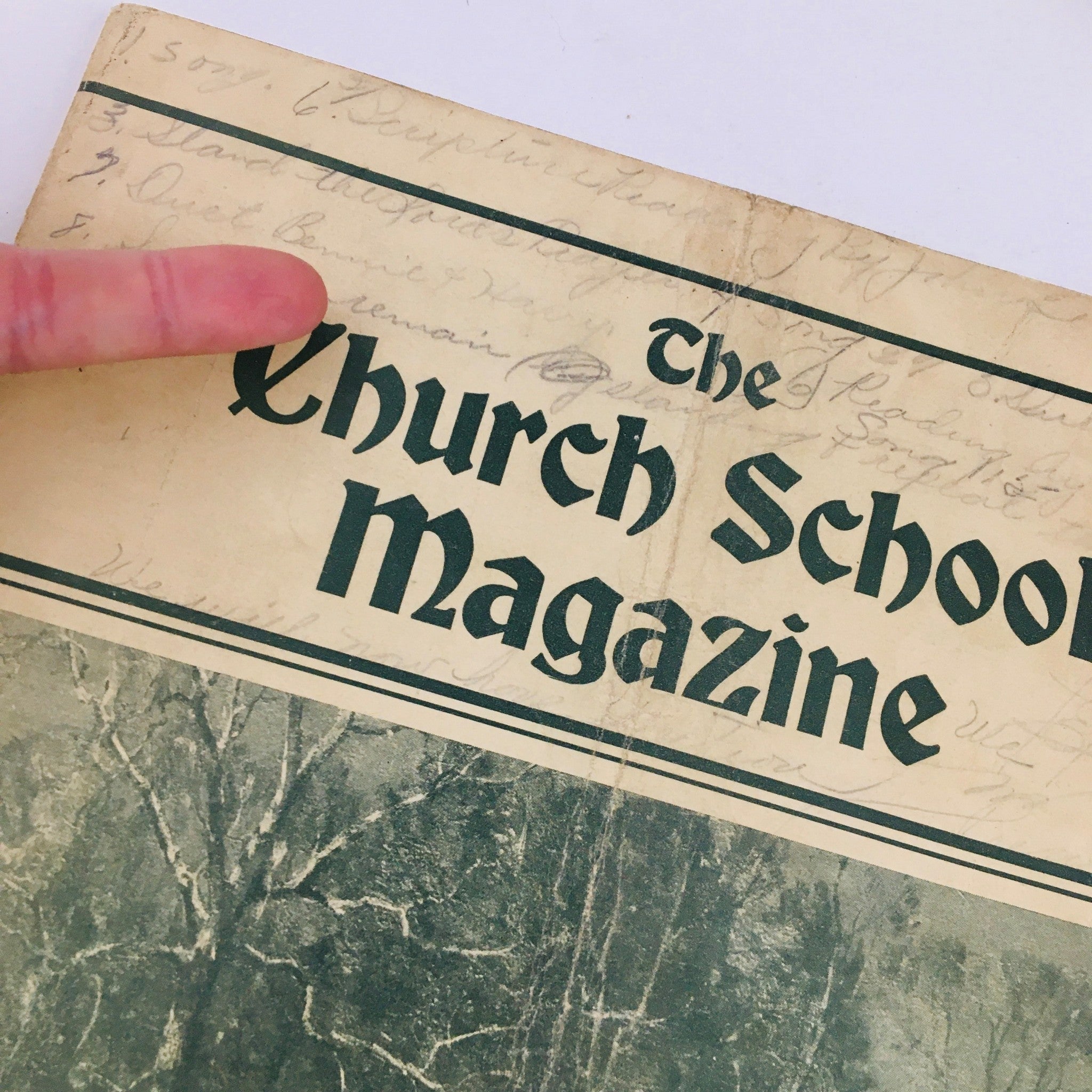 The Church School Magazine March 1935 A Winter Morning in Virginia No Label