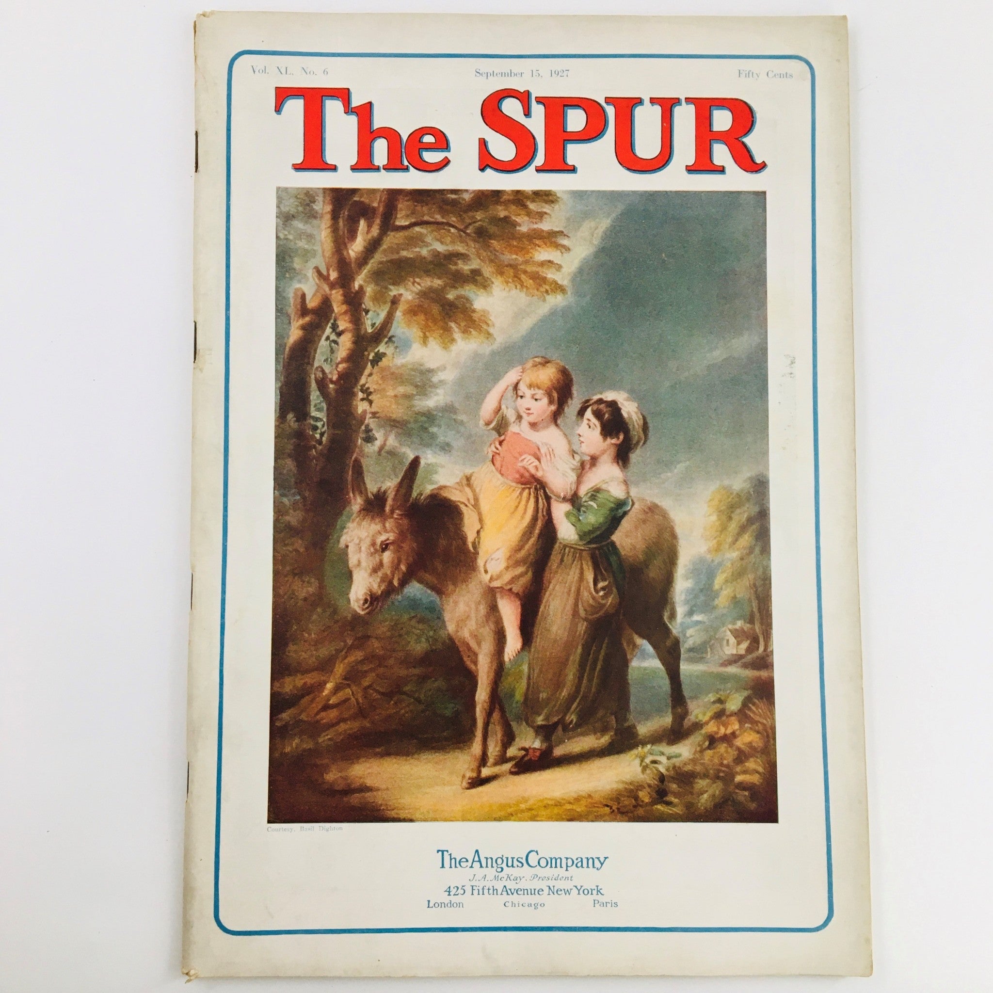 VTG The Spur Magazine September 15 1927 Criticism at The Berkshire No Label