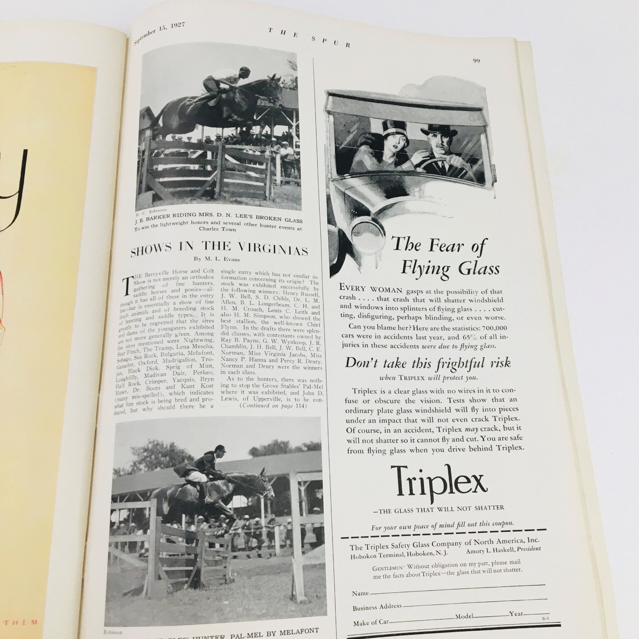 VTG The Spur Magazine September 15 1927 Criticism at The Berkshire No Label