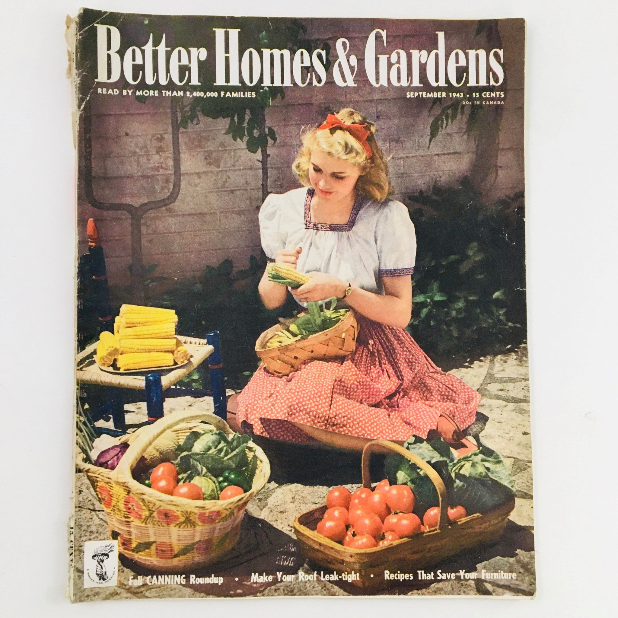 Better Homes & Gardens Magazine September 1943 Must You Garden on the Level?