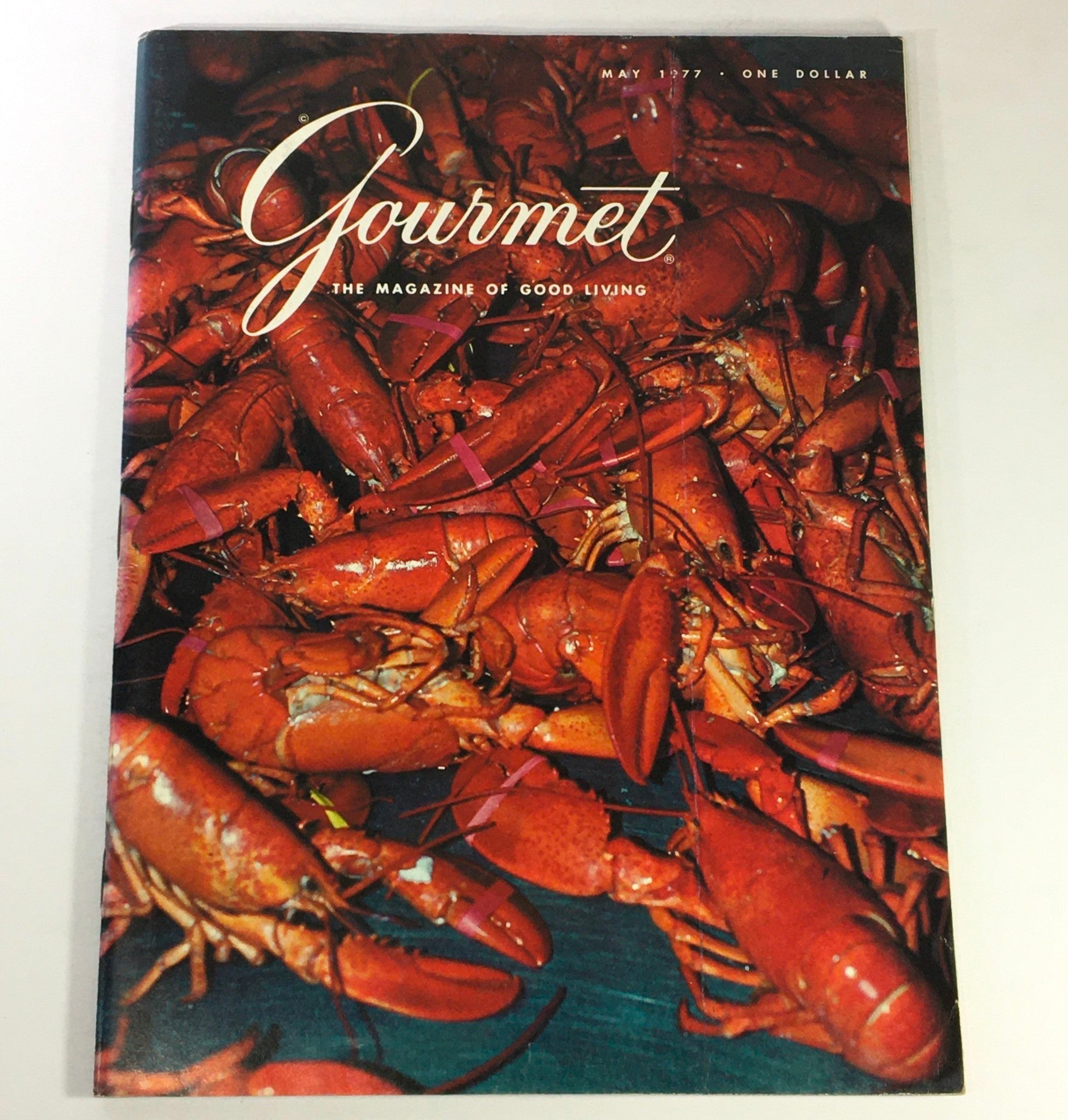 VTG Gourmet The Magazine of Good Living May 1977 - Prince Edward Island Lobsters