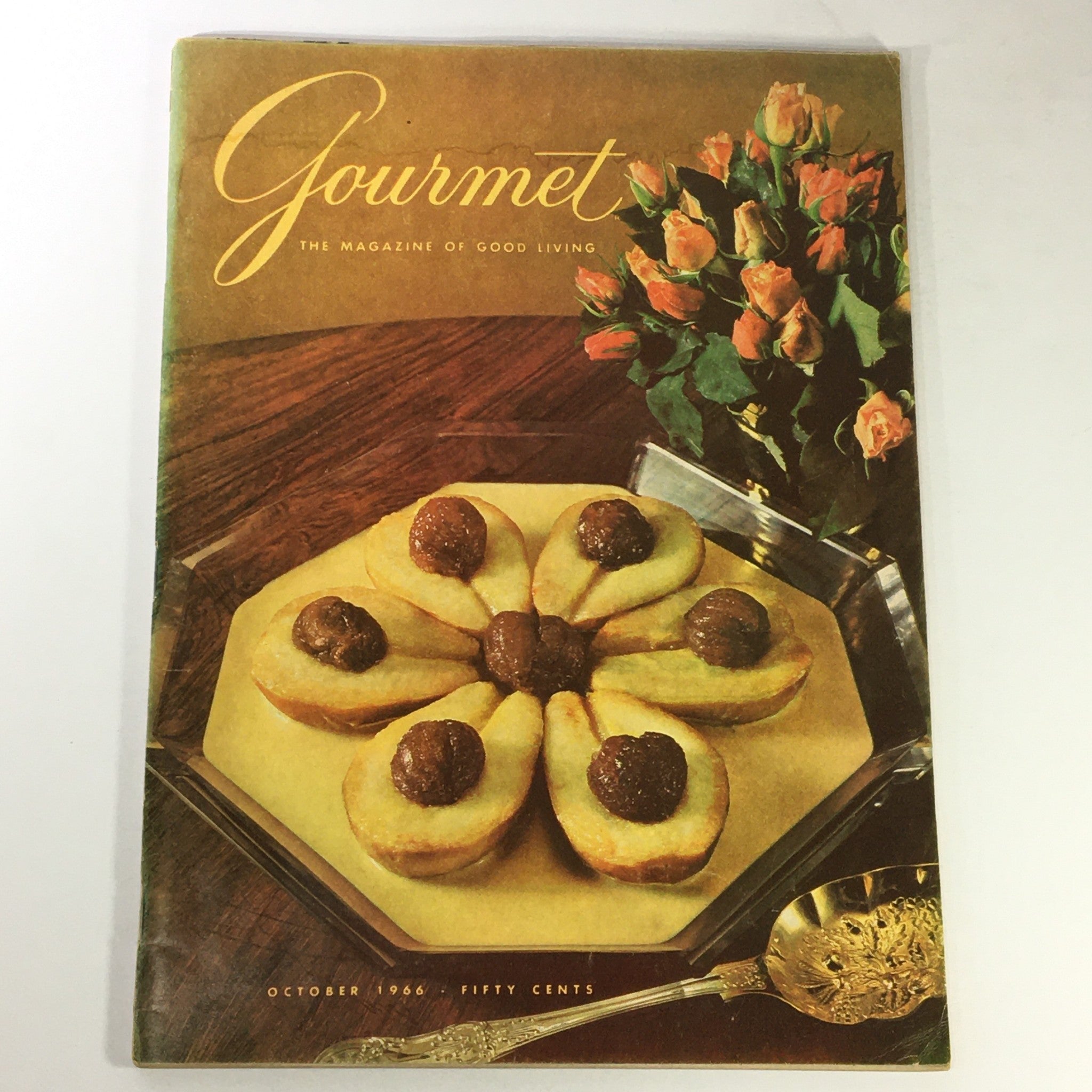 VTG Gourmet The Magazine of Good Living October 1966 - Creative Cake Decorating