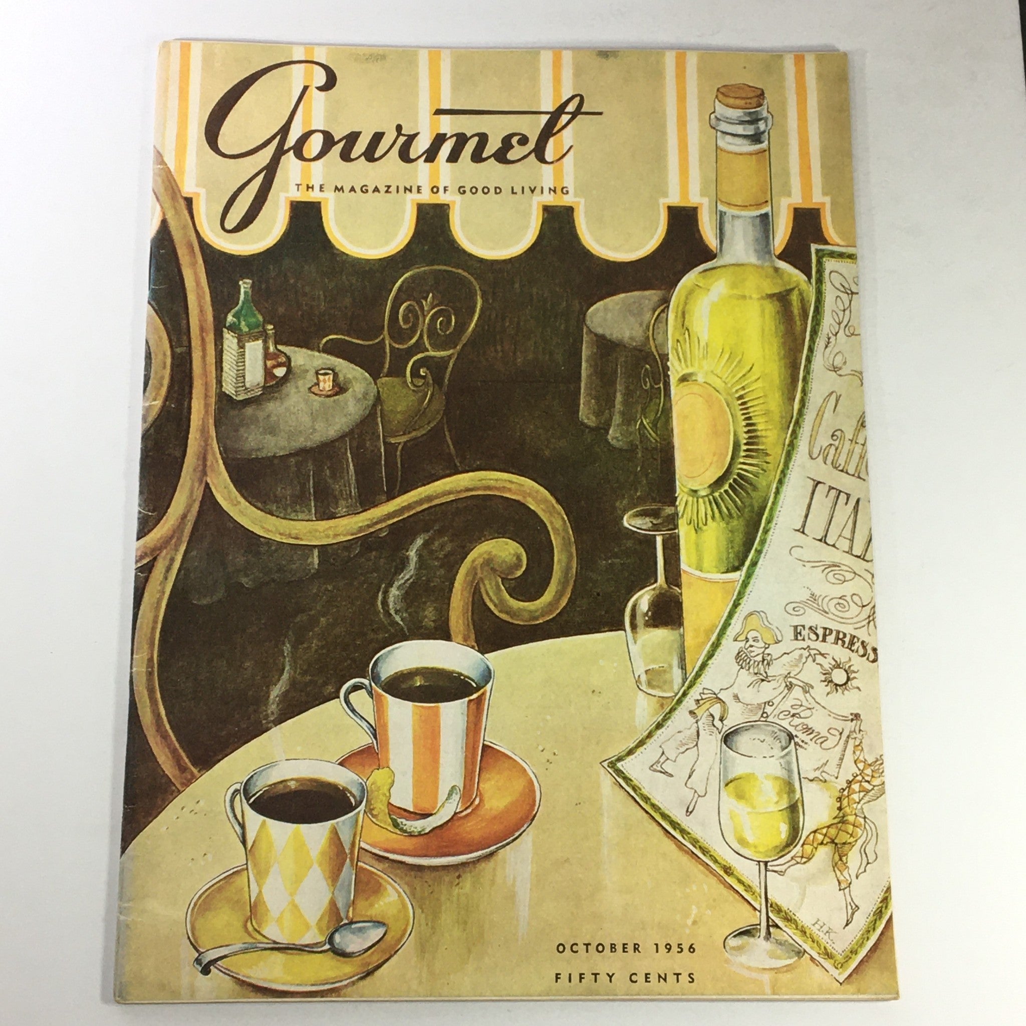 VTG Gourmet The Magazine of Good Living October 1956 - The Heart of the Home
