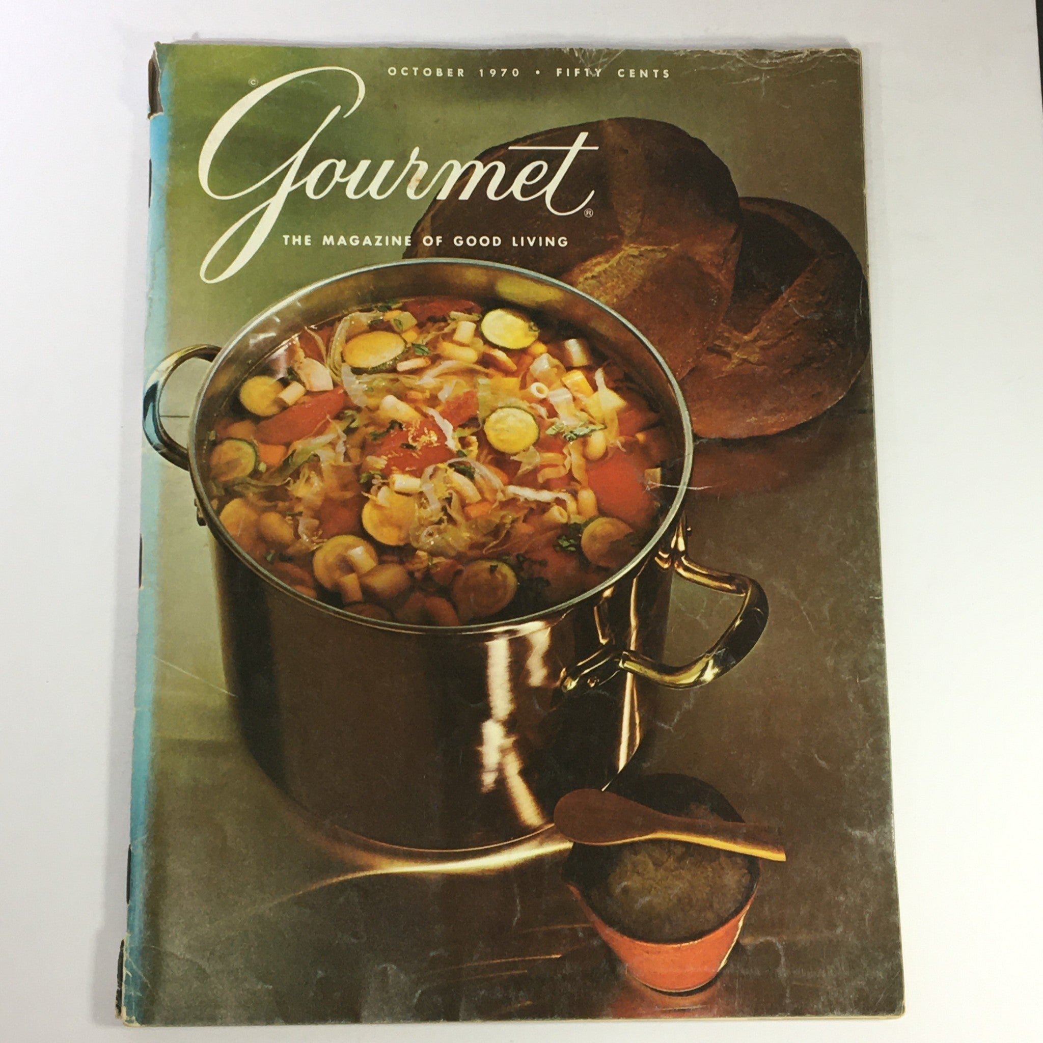 VTG Gourmet The Magazine of Good Living October 1970 - The Tailgating Game