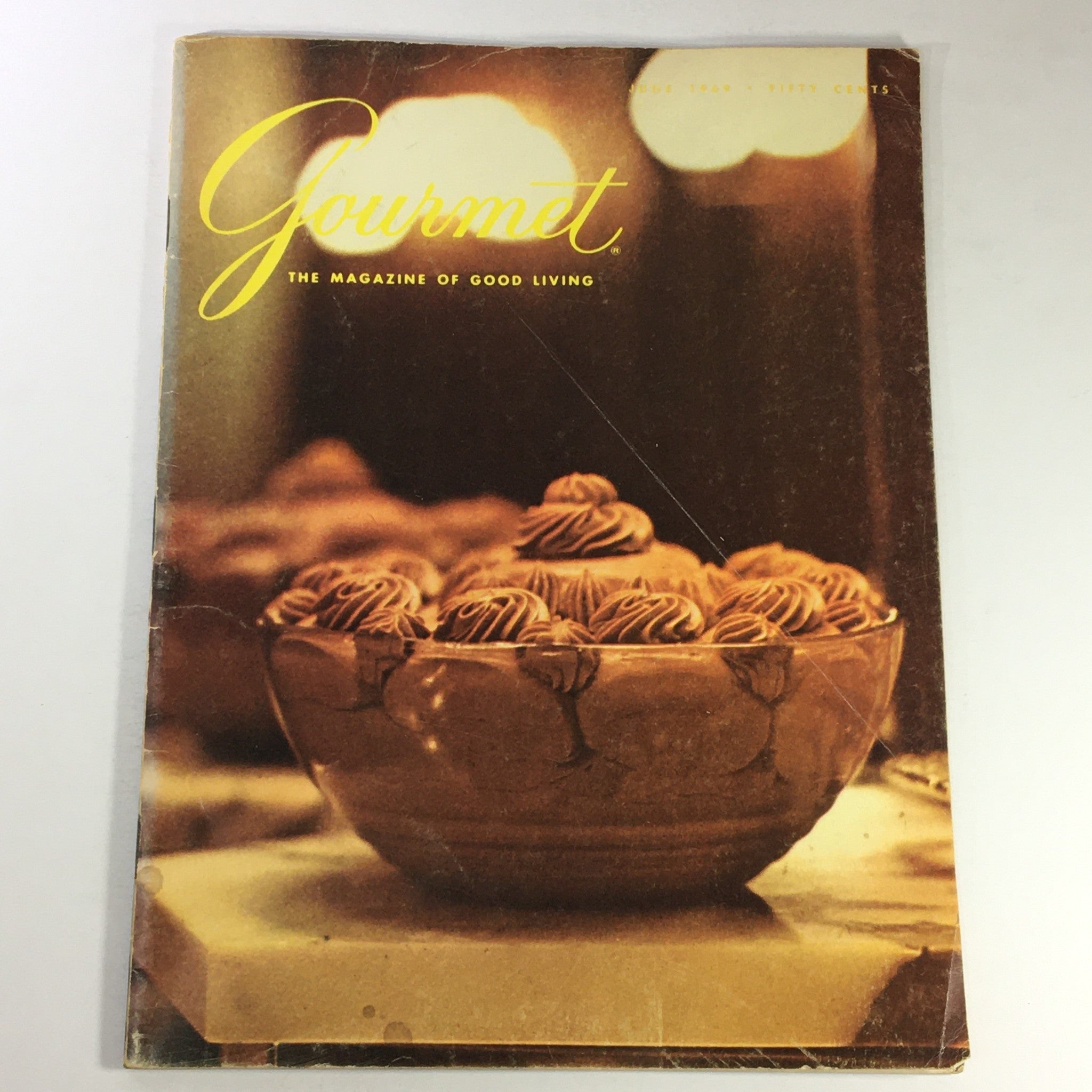 VTG Gourmet The Magazine of Good Living June 1969 - The Silver Punch Bowl