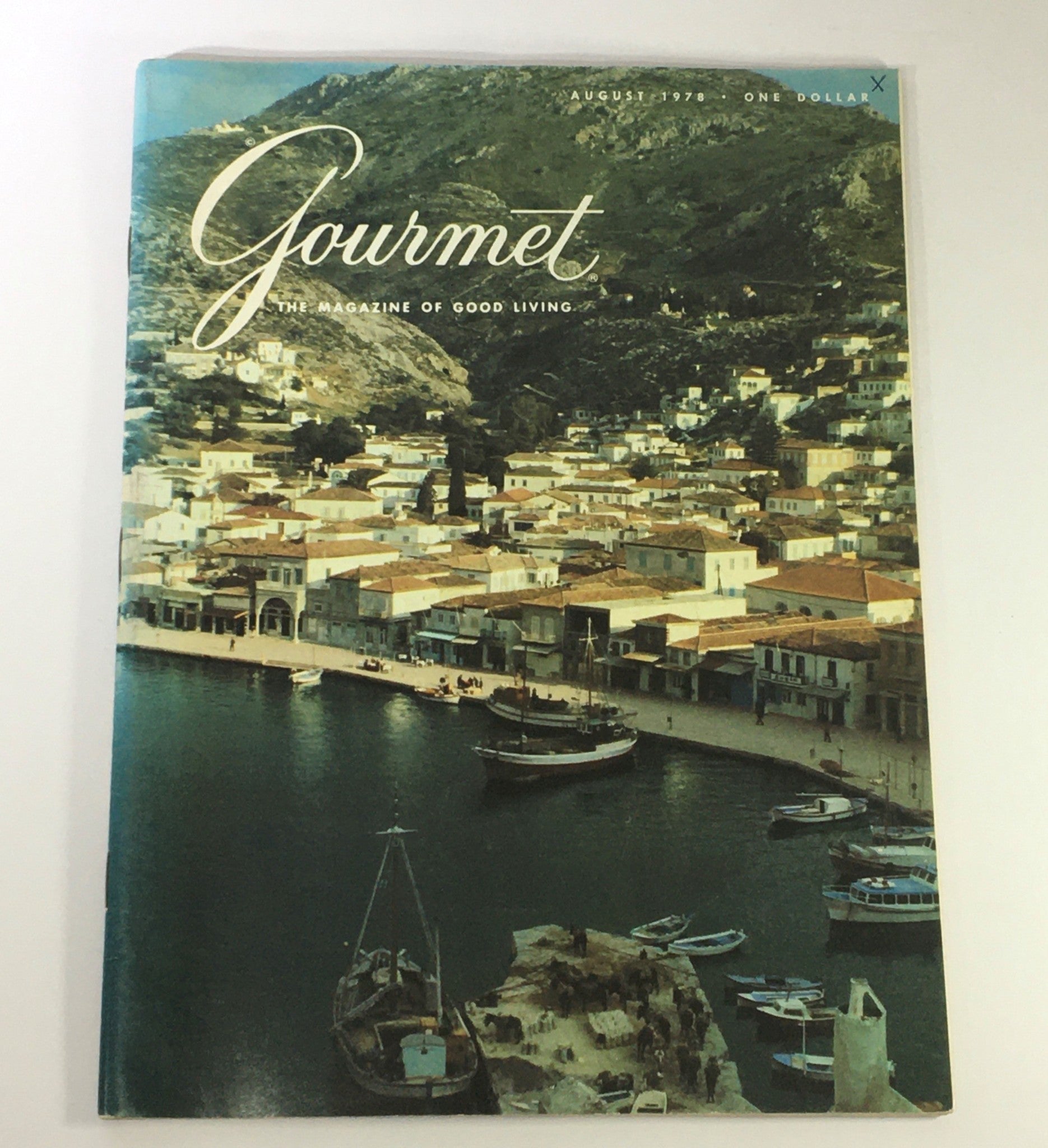 VTG Gourmet The Magazine of Good Living August 1978 - Summer Fruit Desserts