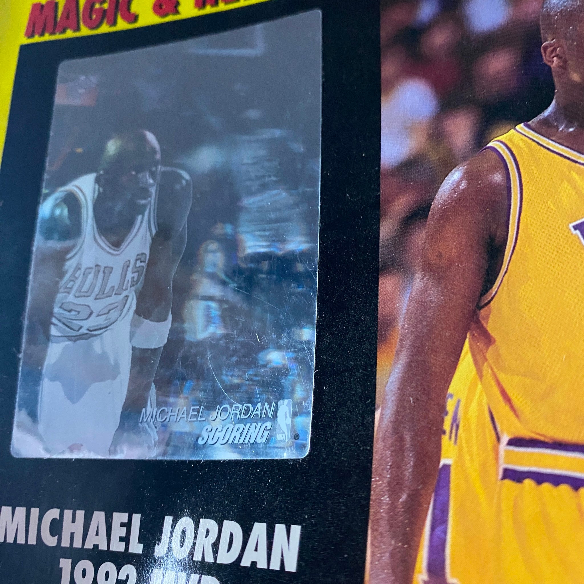 Sport Magazine Basketball 1992-1993 Pro Review Michael Jordan SHAQ No Label VG