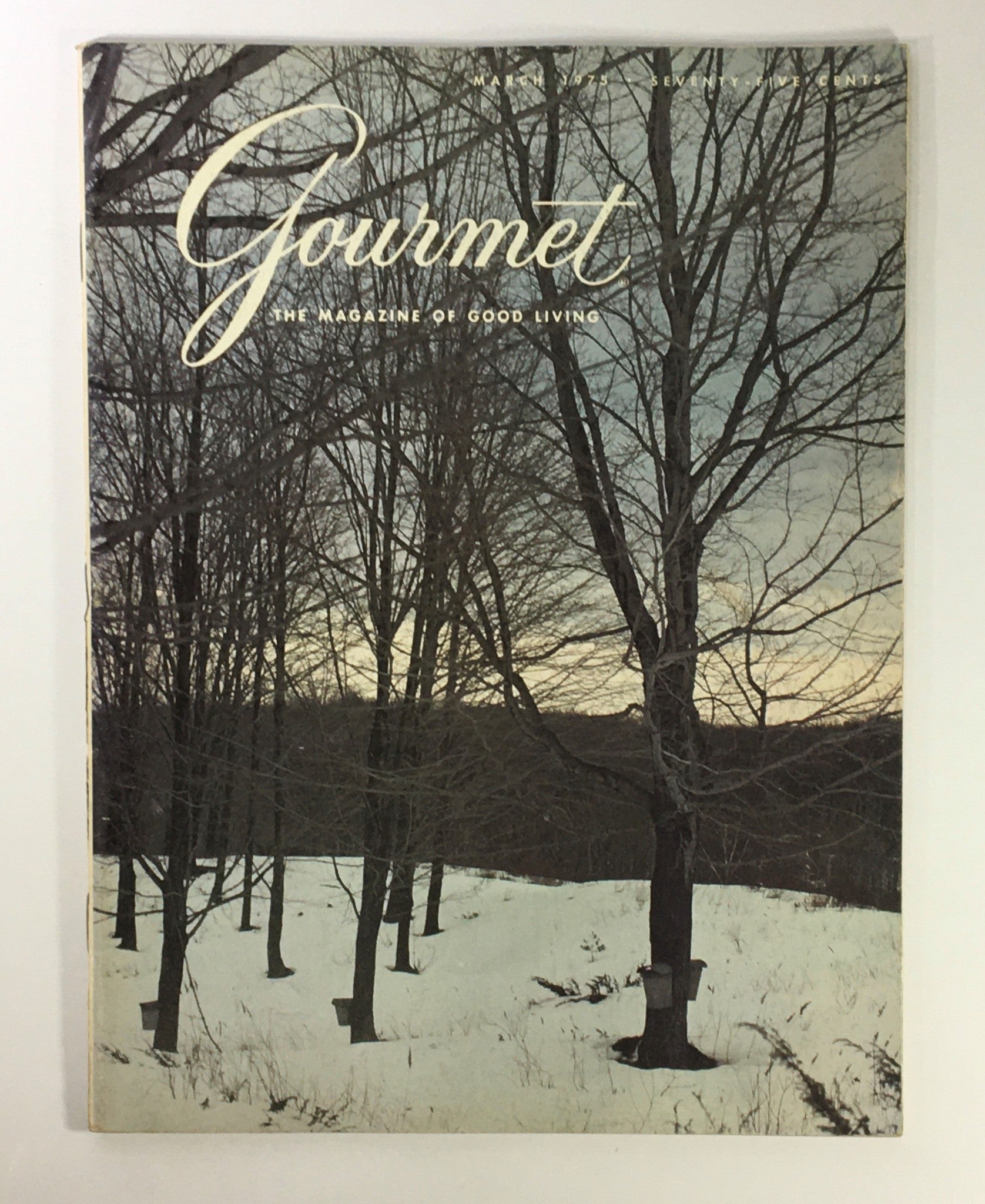 VTG Gourmet The Magazine of Good Living March 1975 - Kyoto - Bridge to the Past