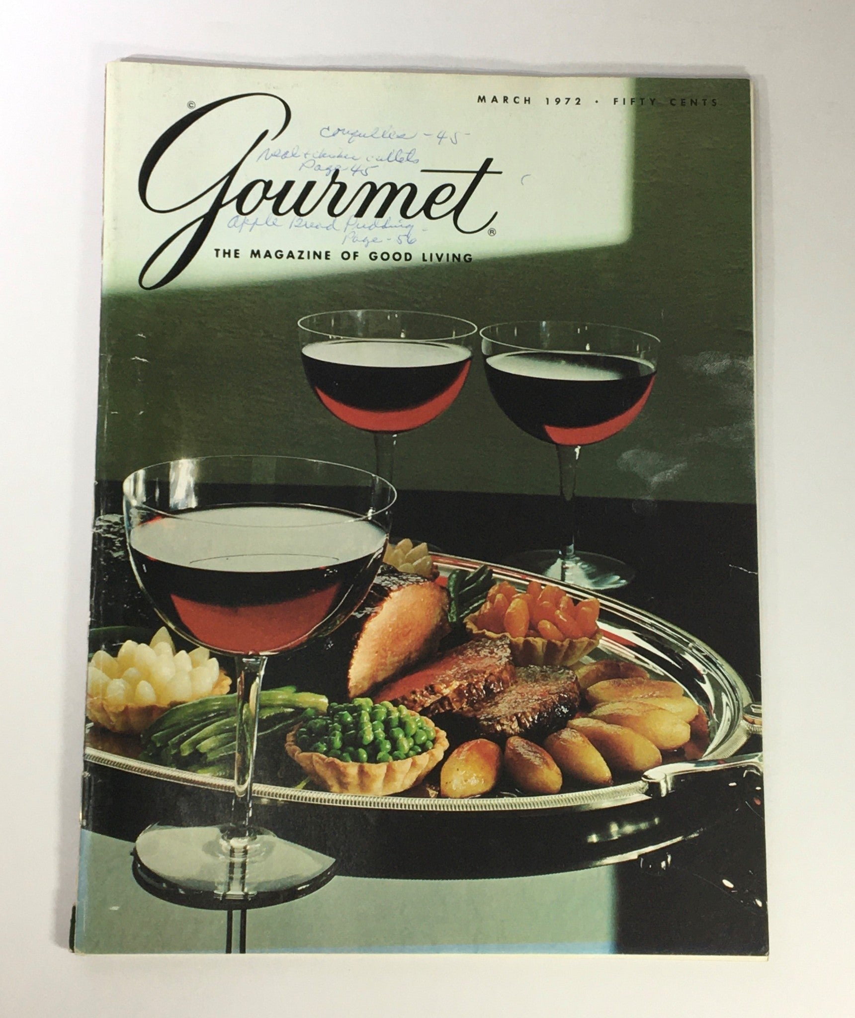 VTG Gourmet The Magazine of Good Living March 1972 - Dried Bean Cookery