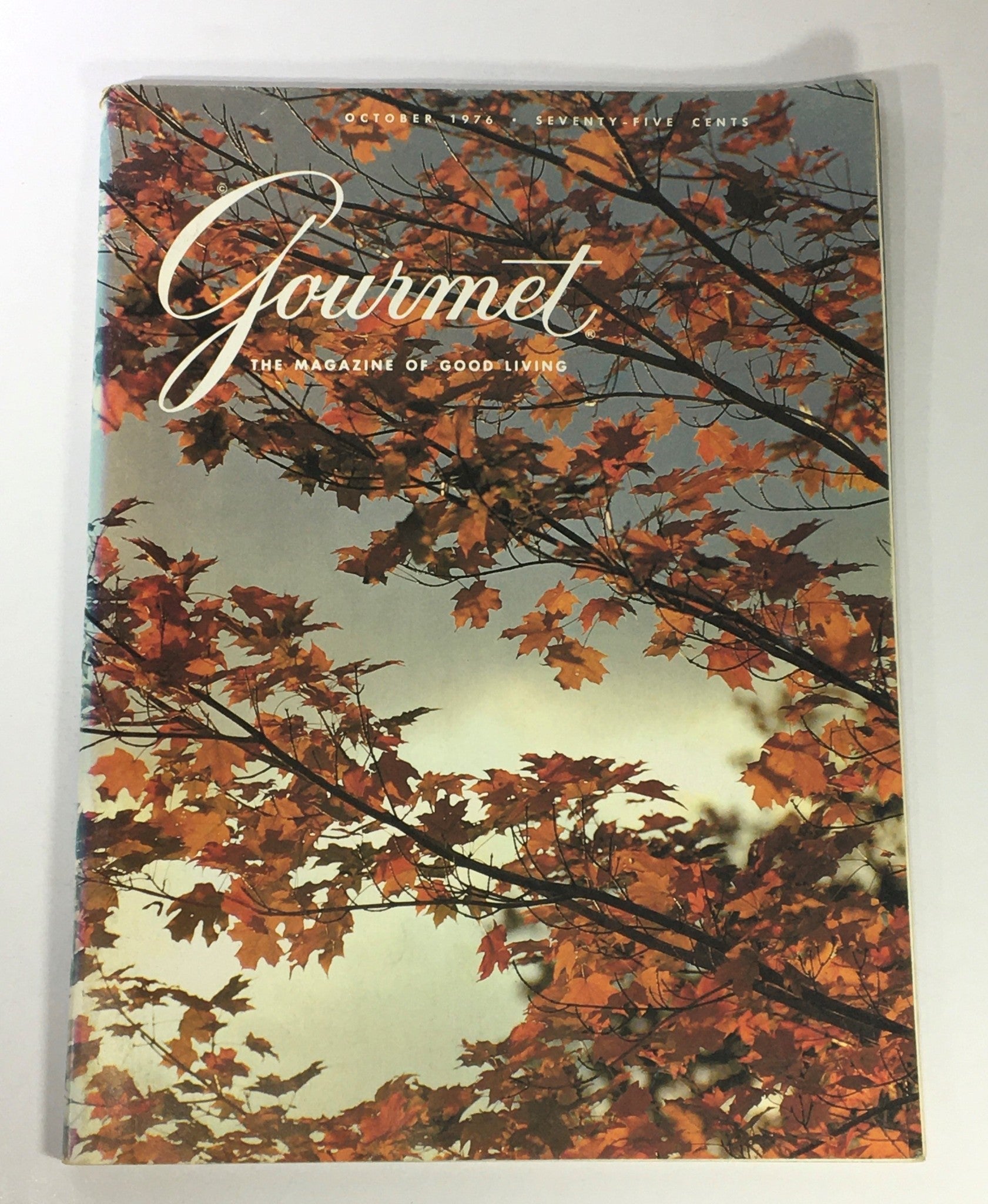 VTG Gourmet The Magazine of Good Living October 1976 - Autumn in Vermont