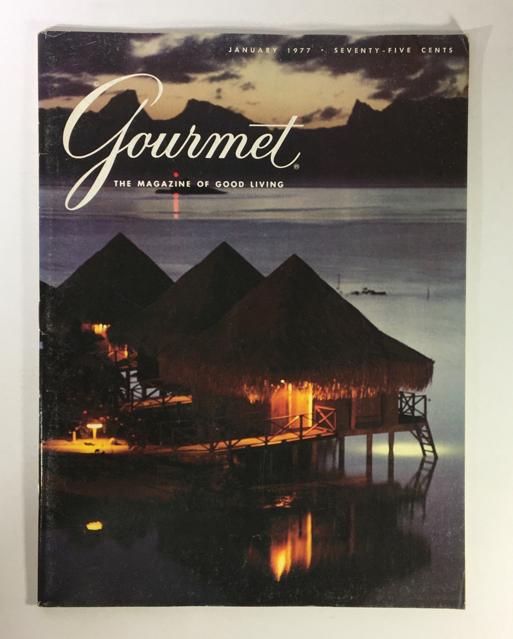 VTG Gourmet The Magazine of Good Living January 1977 - Shopping in Lyons