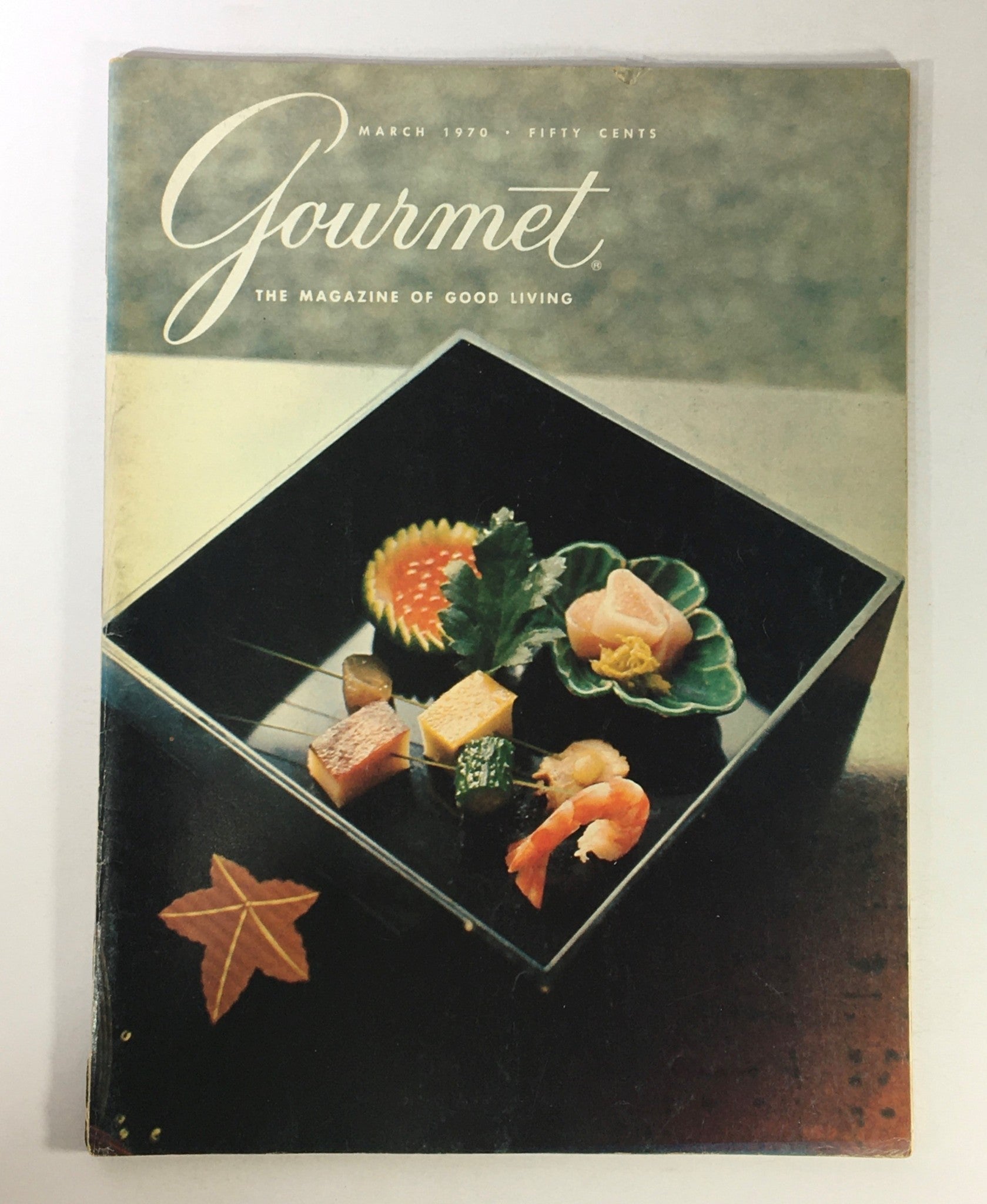 VTG Gourmet The Magazine of Good Living March 1970 - A Japanese Tea Ceremony