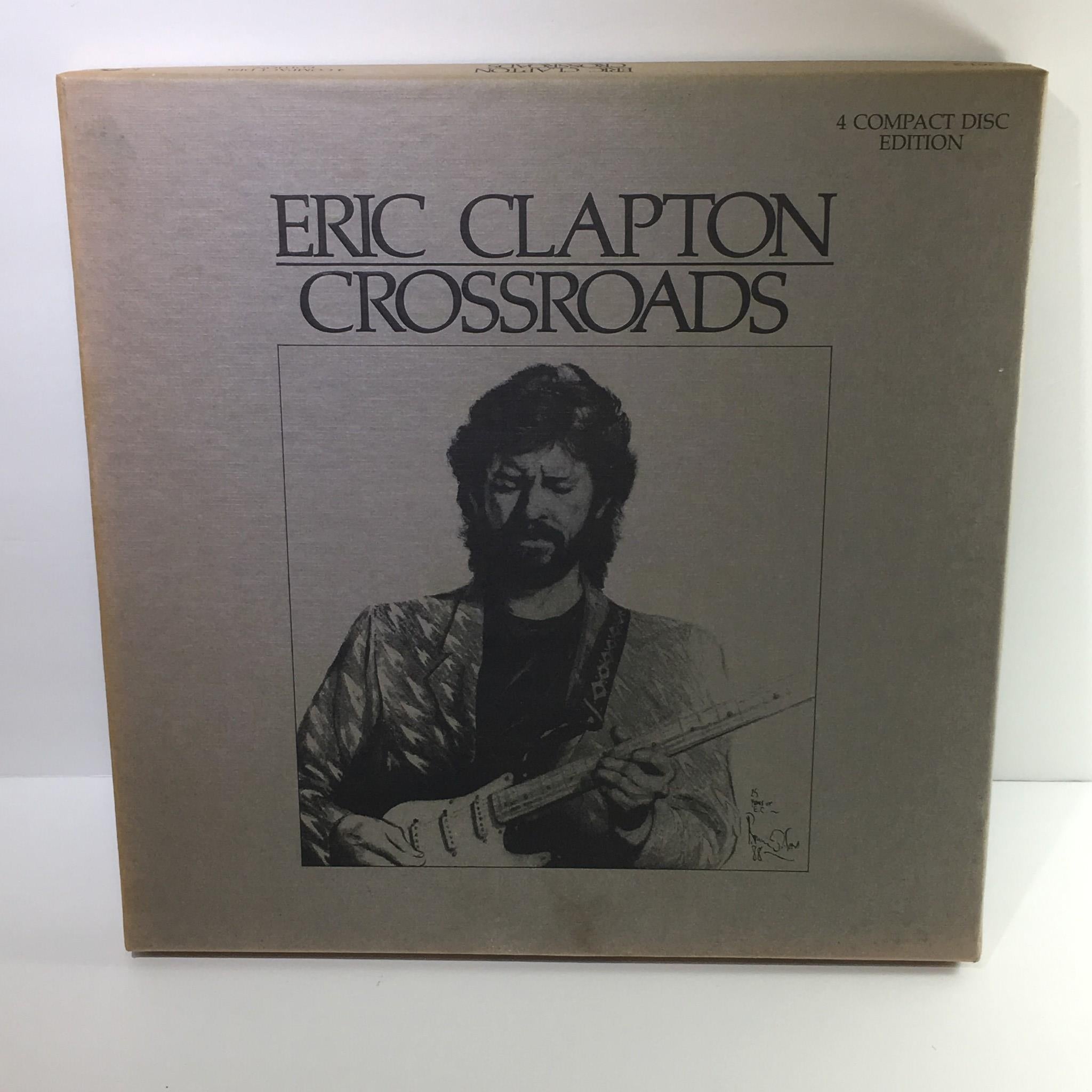 Eric Clapton Crossroads 4 Disc Box Set with Booklet Audio CD