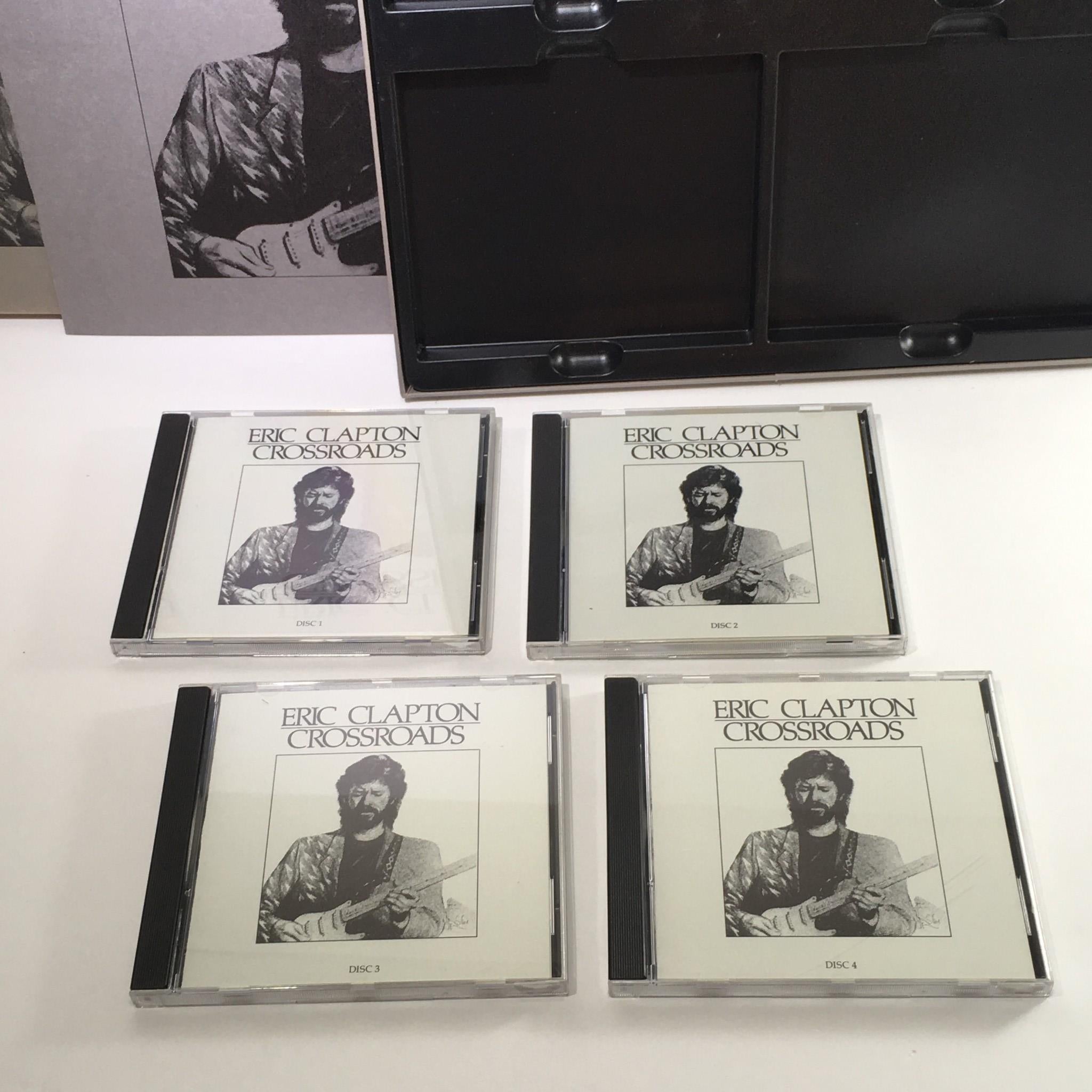 Eric Clapton Crossroads 4 Disc Box Set with Booklet Audio CD