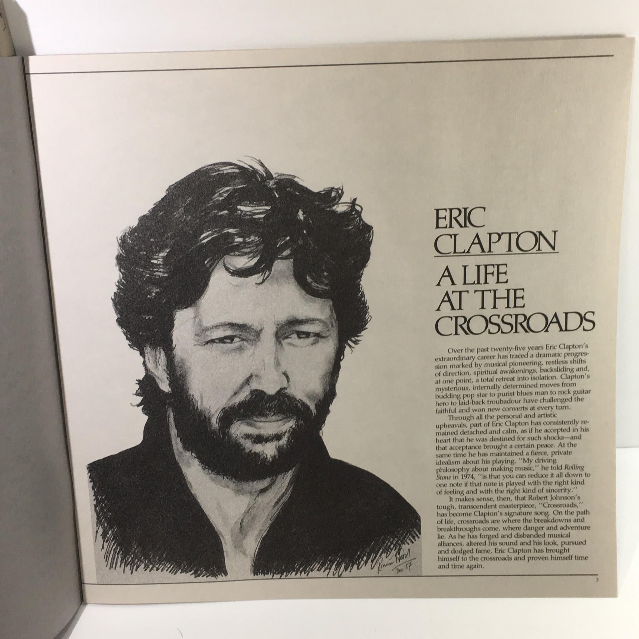 Eric Clapton Crossroads 4 Disc Box Set with Booklet Audio CD