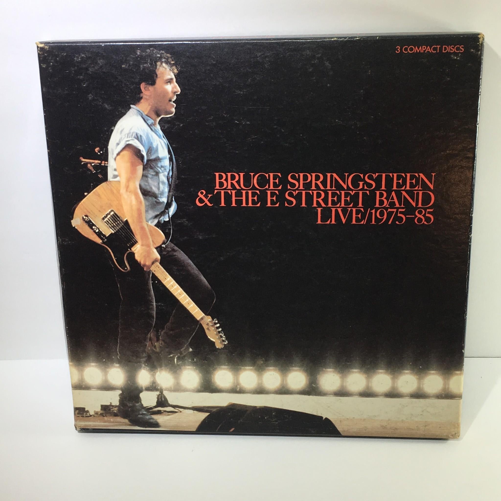 Bruce Springsteen & The E Street Band Live/ 1975-85 3 Disc Box Set Audio CD