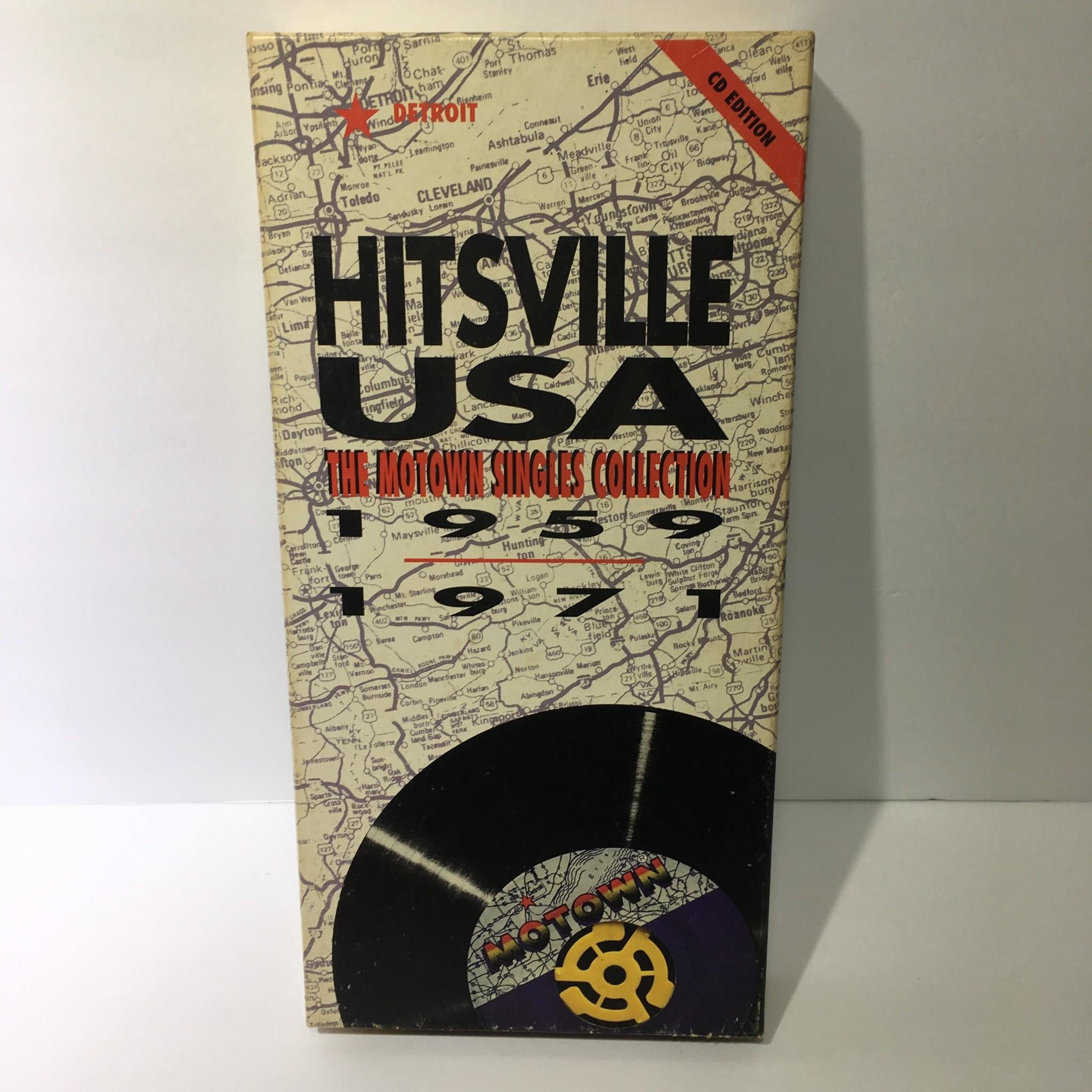 Hitsville USA The Motown Singles Collection 1959 - 1971 4 Disc Set Audio CD