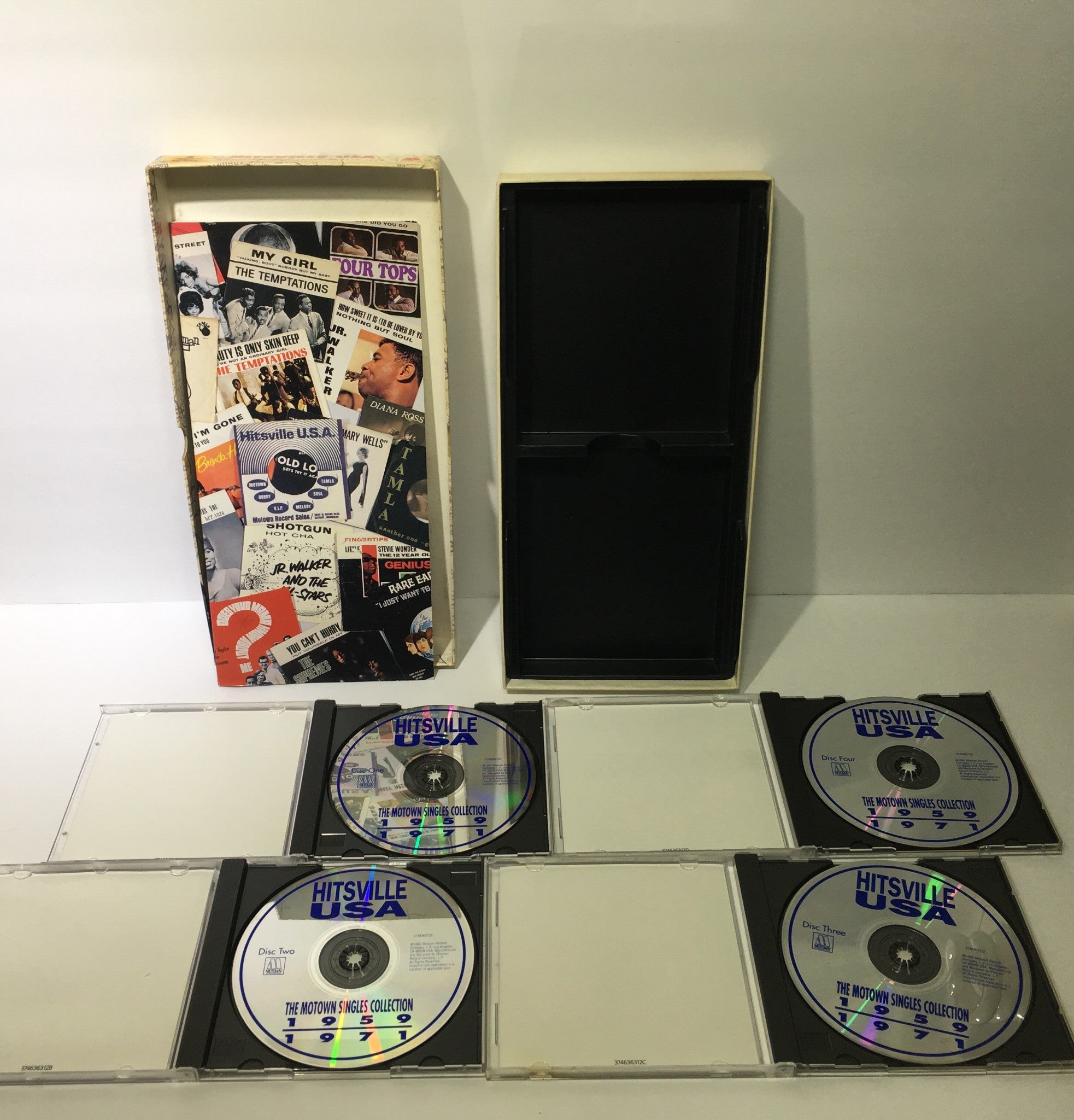 Hitsville USA The Motown Singles Collection 1959 - 1971 4 Disc Set Audio CD