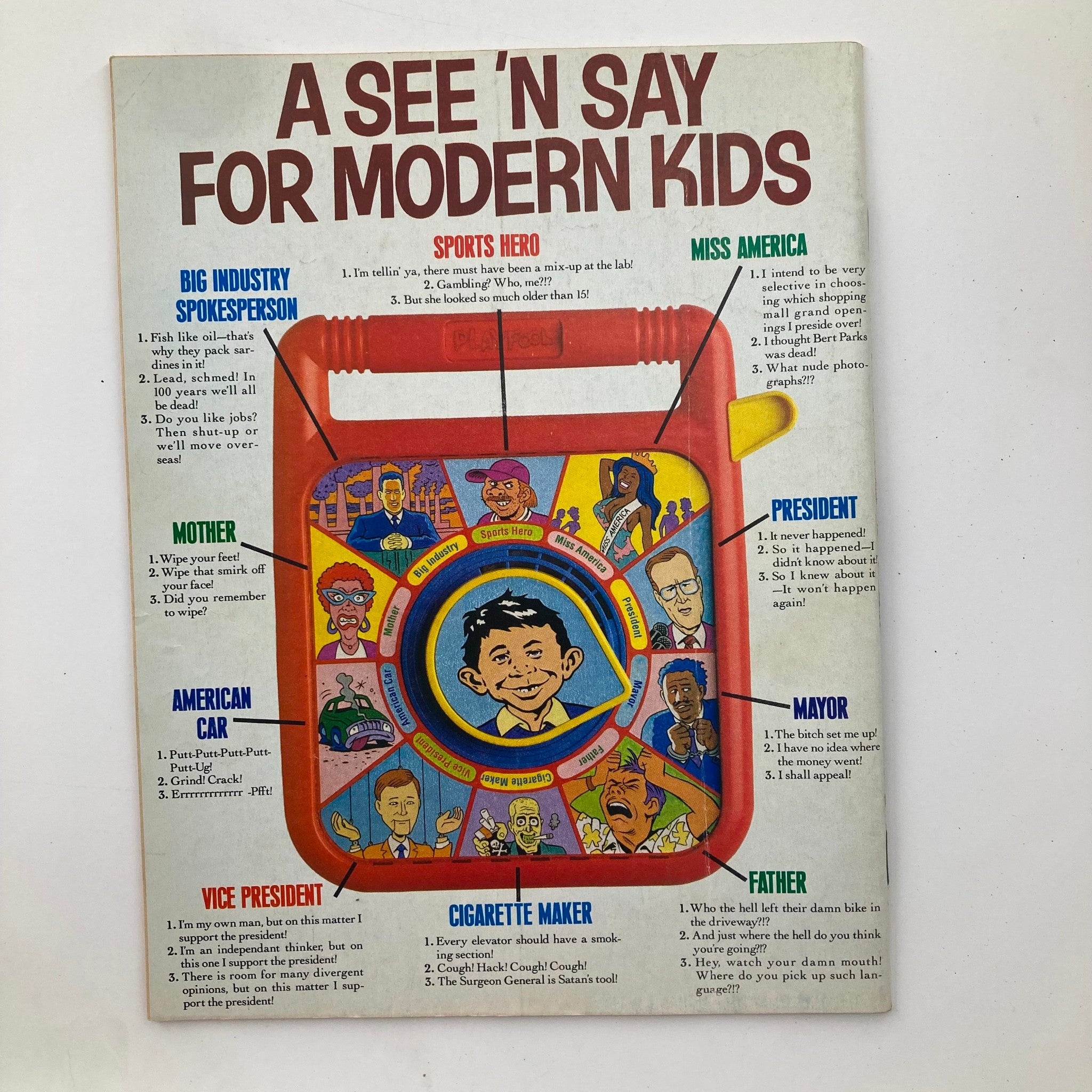 Mad Magazine April 1991 No. 302 What, We Worry? 6.0 FN Fine No Label