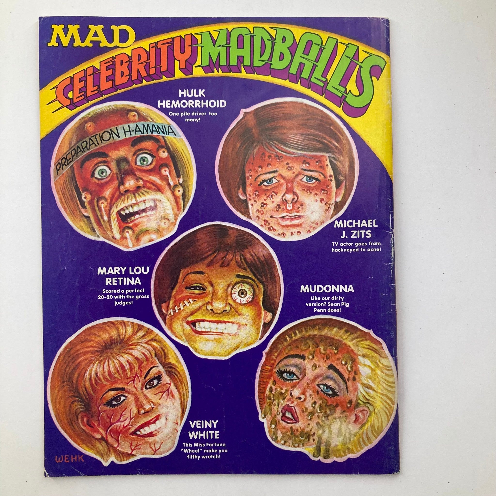 Mad Magazine March 1987 No. 269 Alfred E. Headroom 4.0 VG Very Good No Label